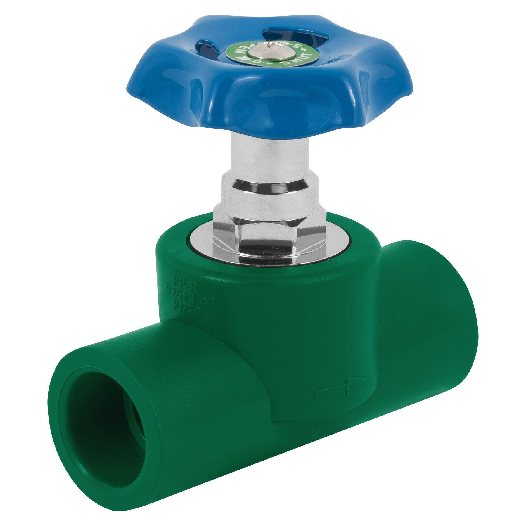 Válvula de globo de PPR 3/4", Foset