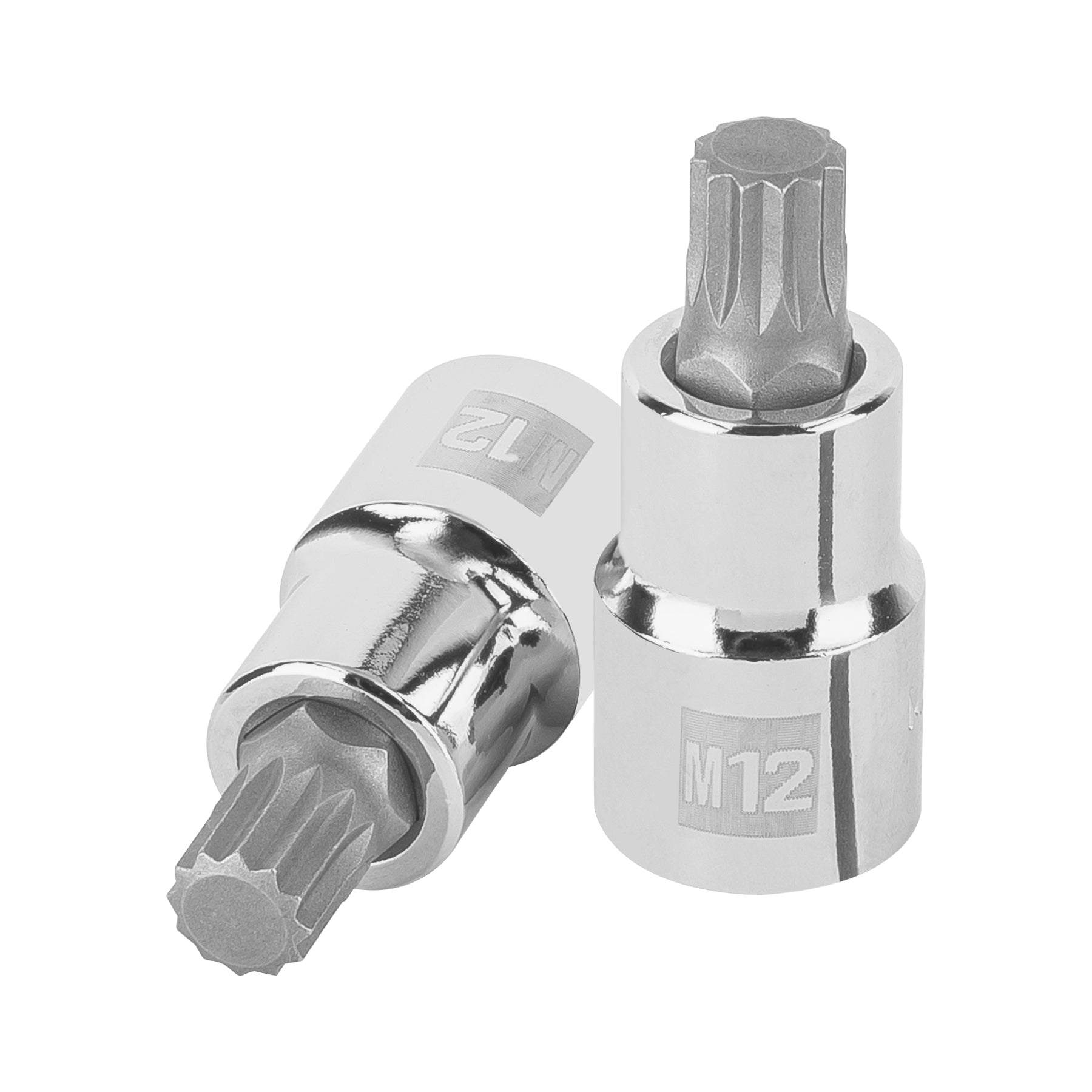 Dado punta corta bristol M12, cuadro 1/2", Truper