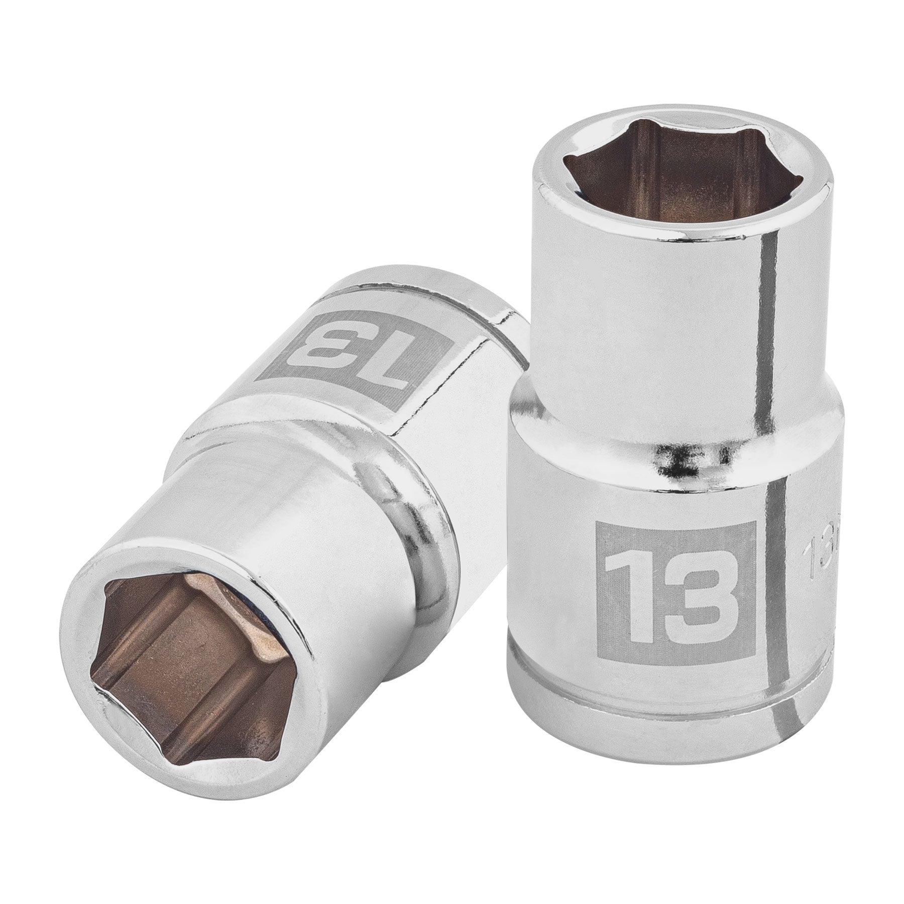 Dado de 13 mm, 6 puntas, cuadro 1/2", Truper