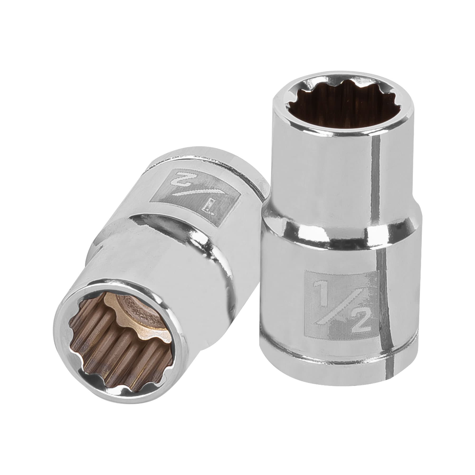 Dado de 1/2", 12 puntas, cuadro 1/2", Truper