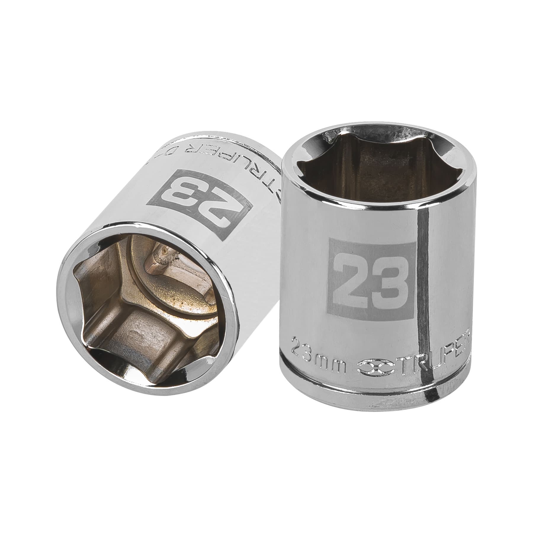 Dado de 23 mm, 6 puntas, cuadro 1/2", Truper