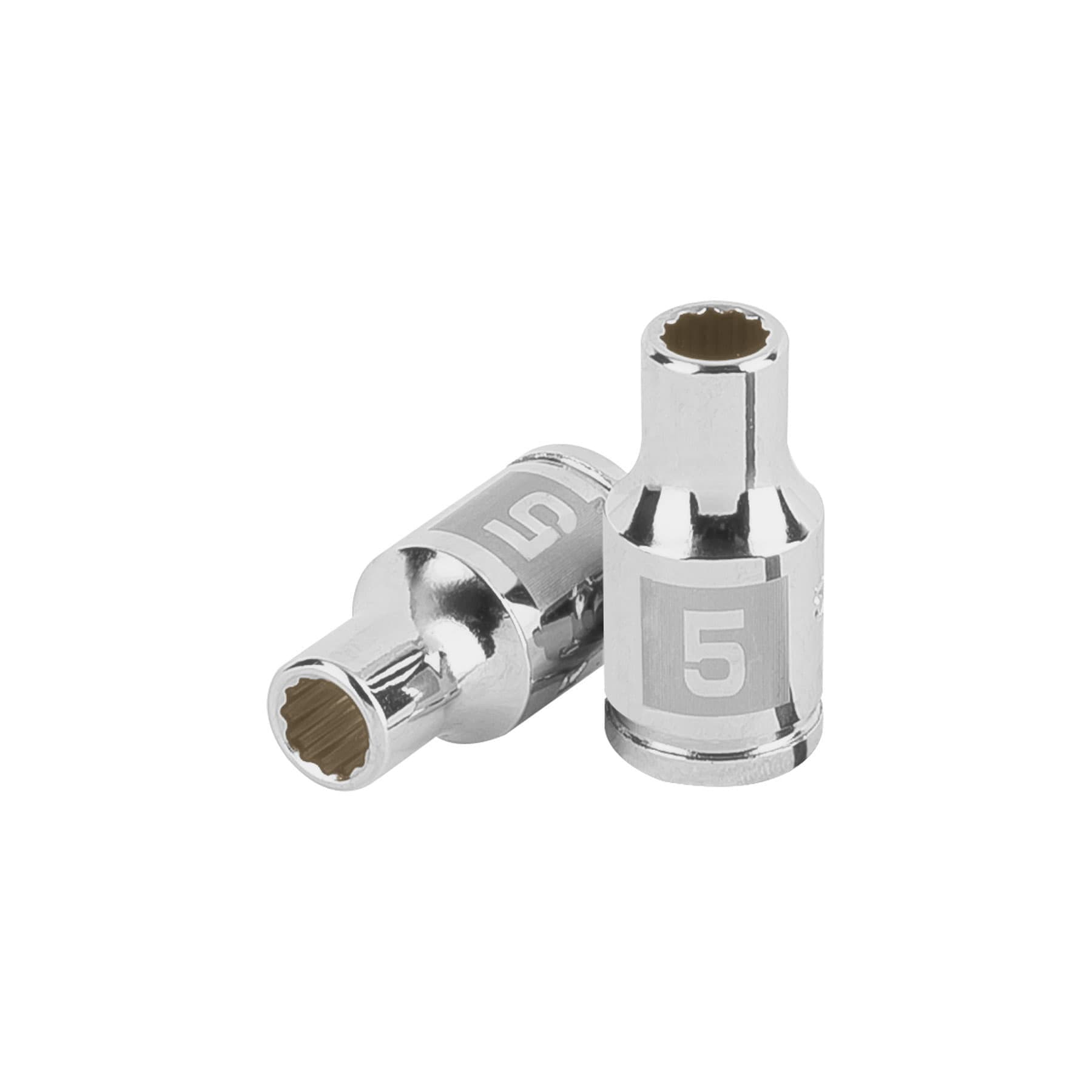 Dado de 5 mm, 12 puntas, cuadro 1/4", Truper