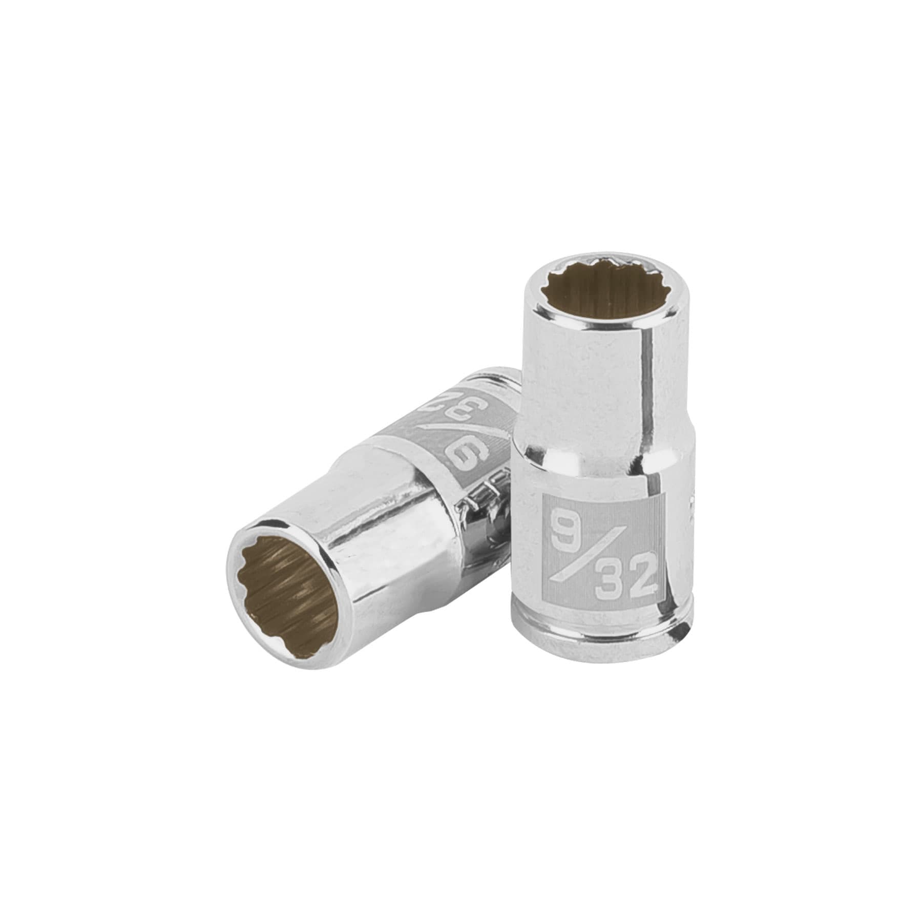 Dado de 9/32", 12 puntas, cuadro 1/4", Truper