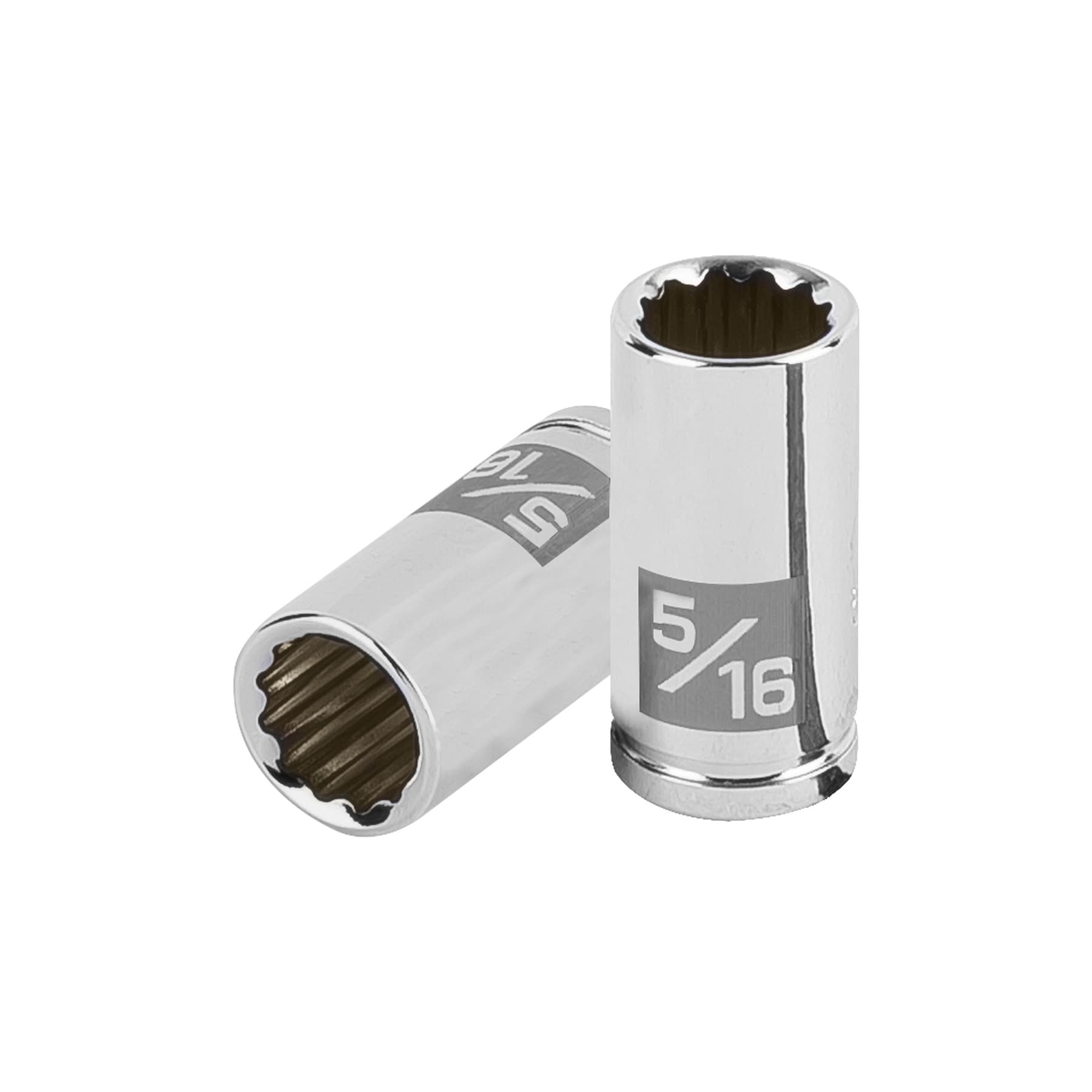 Dado de 5/16", 12 puntas, cuadro 1/4", Truper