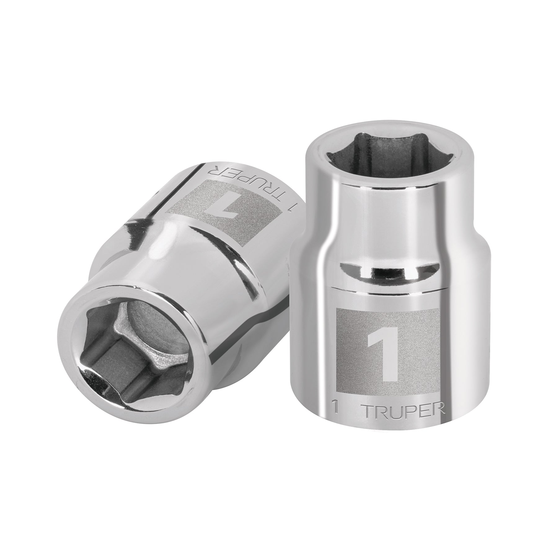 Dado de 1", 6 puntas, cuadro 3/4", Truper