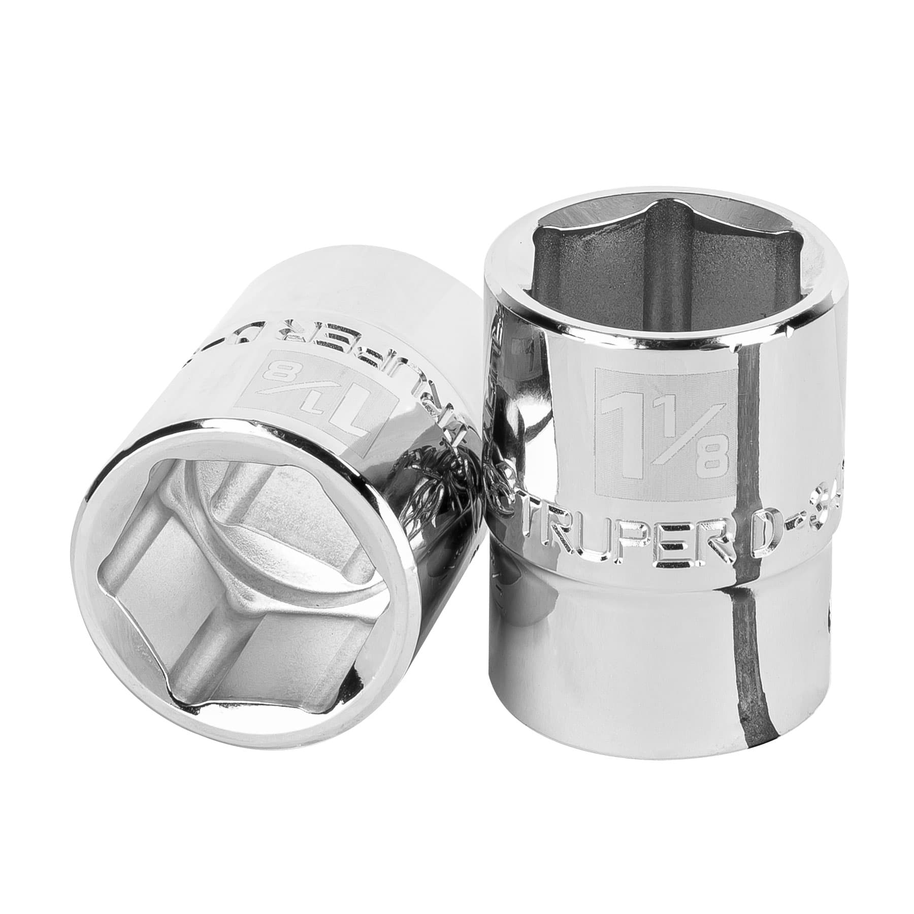 Dado de 1-1/8", 6 puntas, cuadro 3/4", Truper