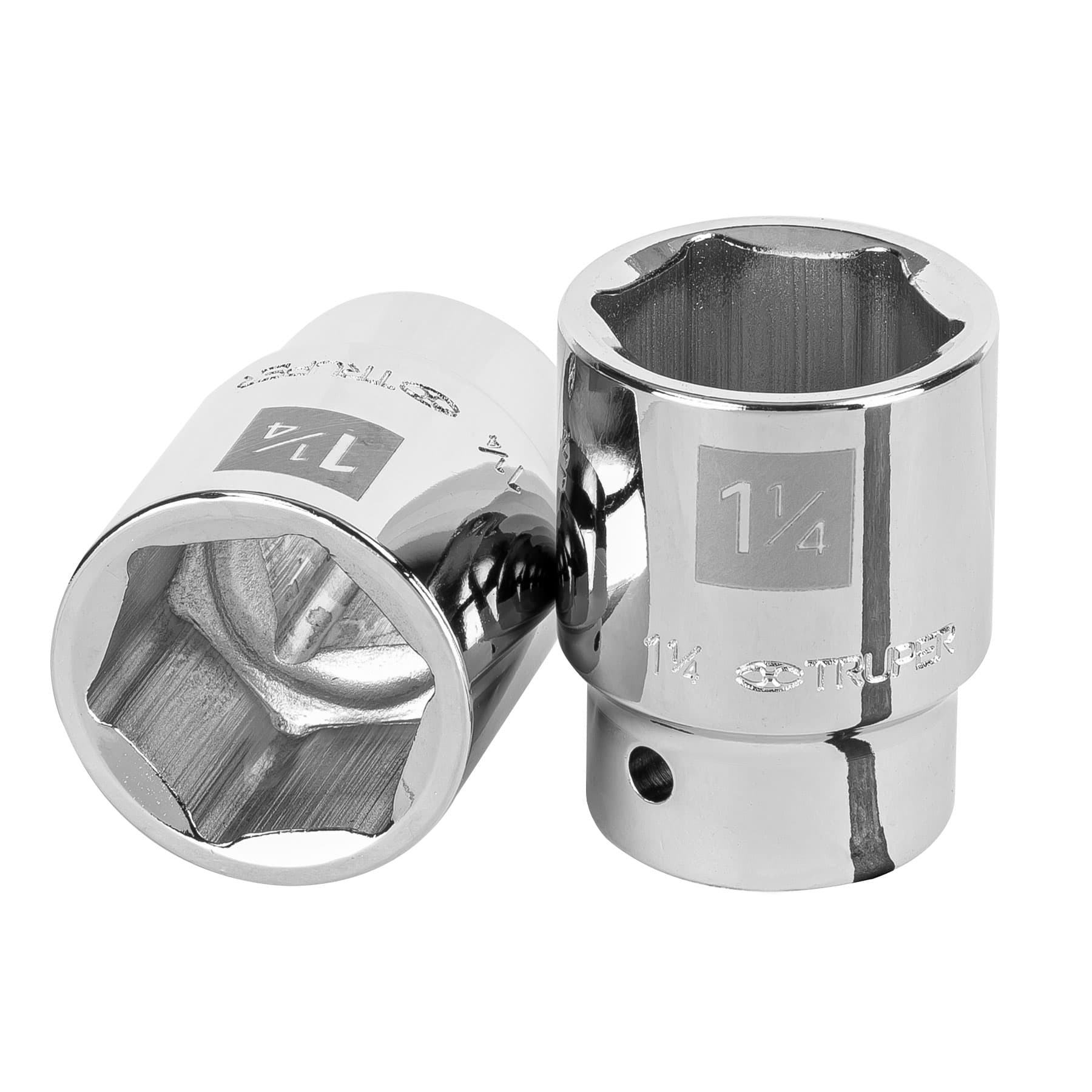 Dado de 1-1/4", 6 puntas, cuadro 3/4", Truper