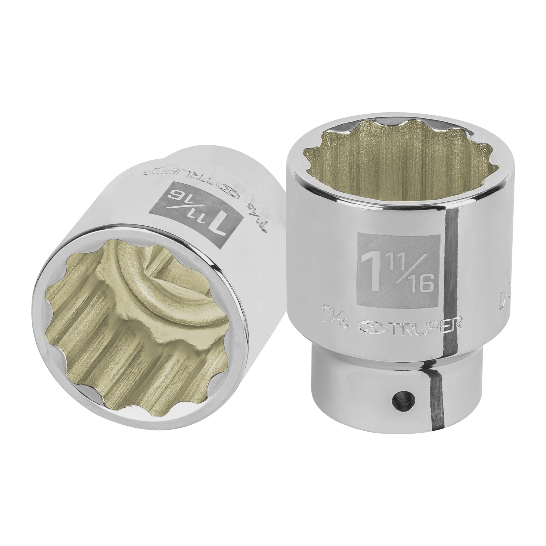 Dado de 1-11/16", 12 puntas, cuadro 3/4", Truper