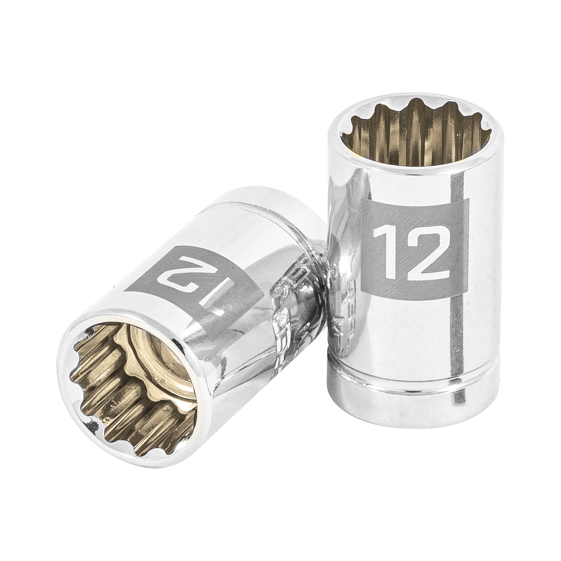 Dado de 12 mm, 12 puntas, cuadro 3/8", Truper