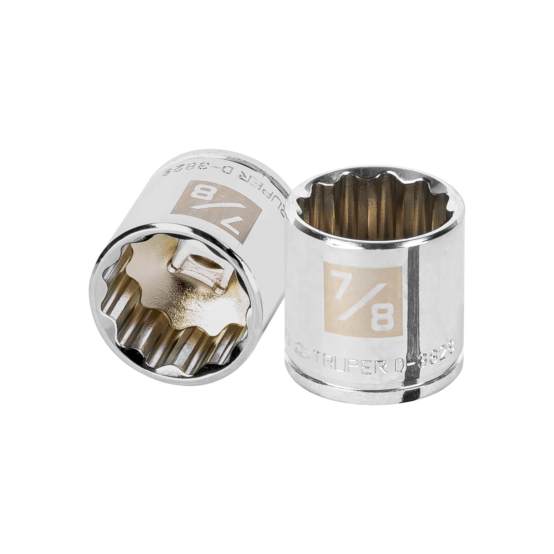 Dado de 7/8", 12 puntas, cuadro 3/8", Truper