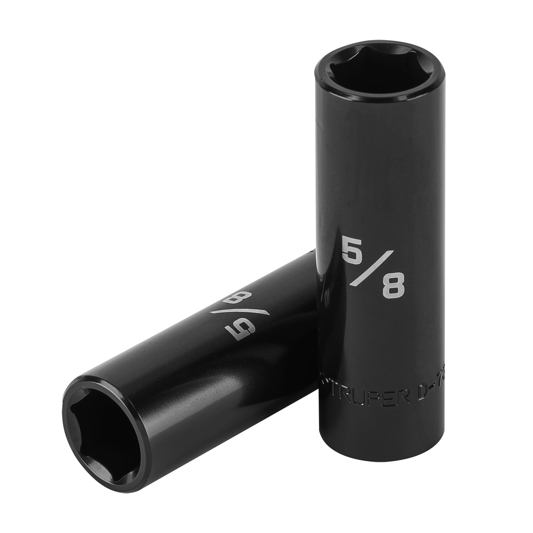 Dado largo impacto de 5/8", 6 puntas, cuadro 1/2", Truper