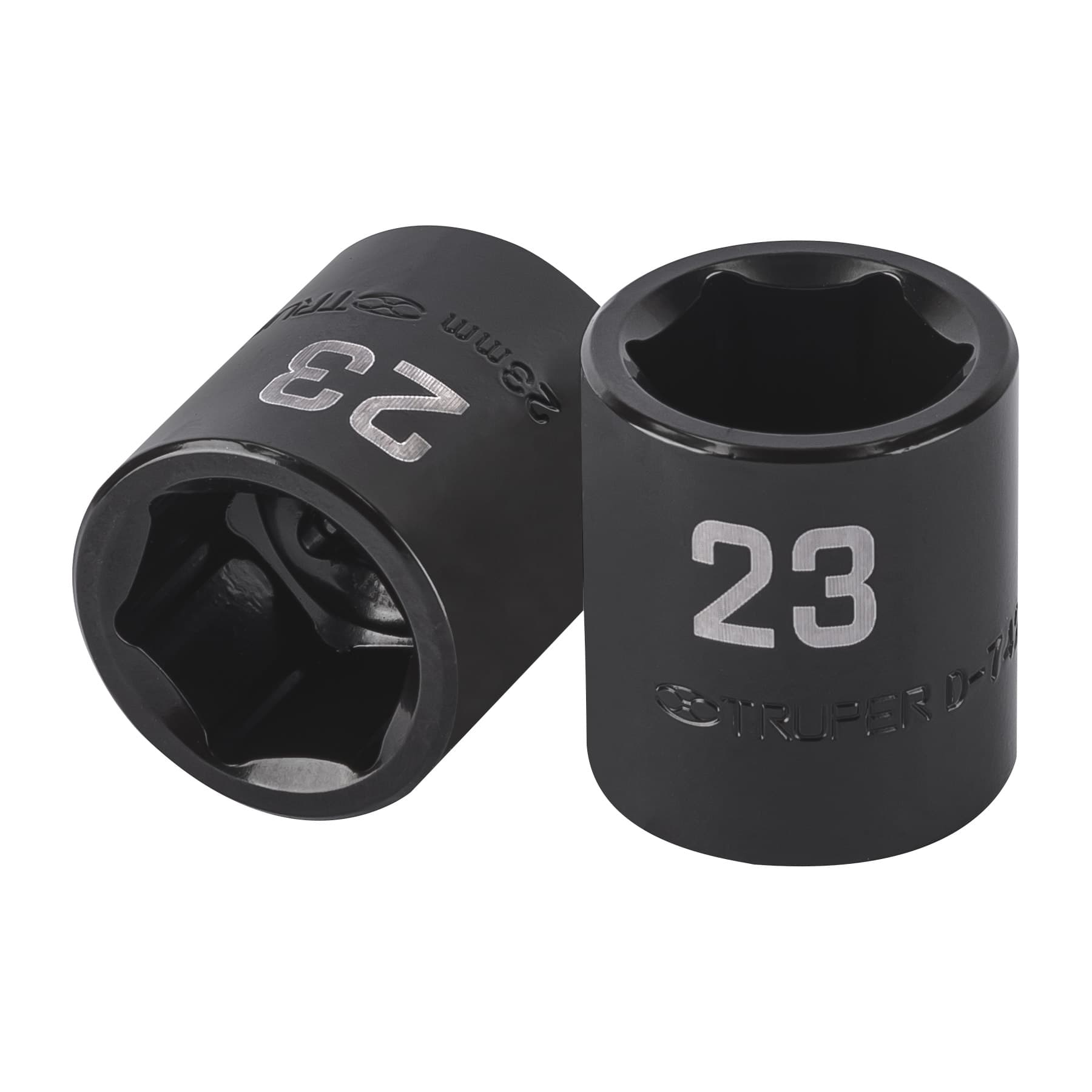 Dado de impacto de 23 mm, 6 puntas, cuadro 1/2", Truper