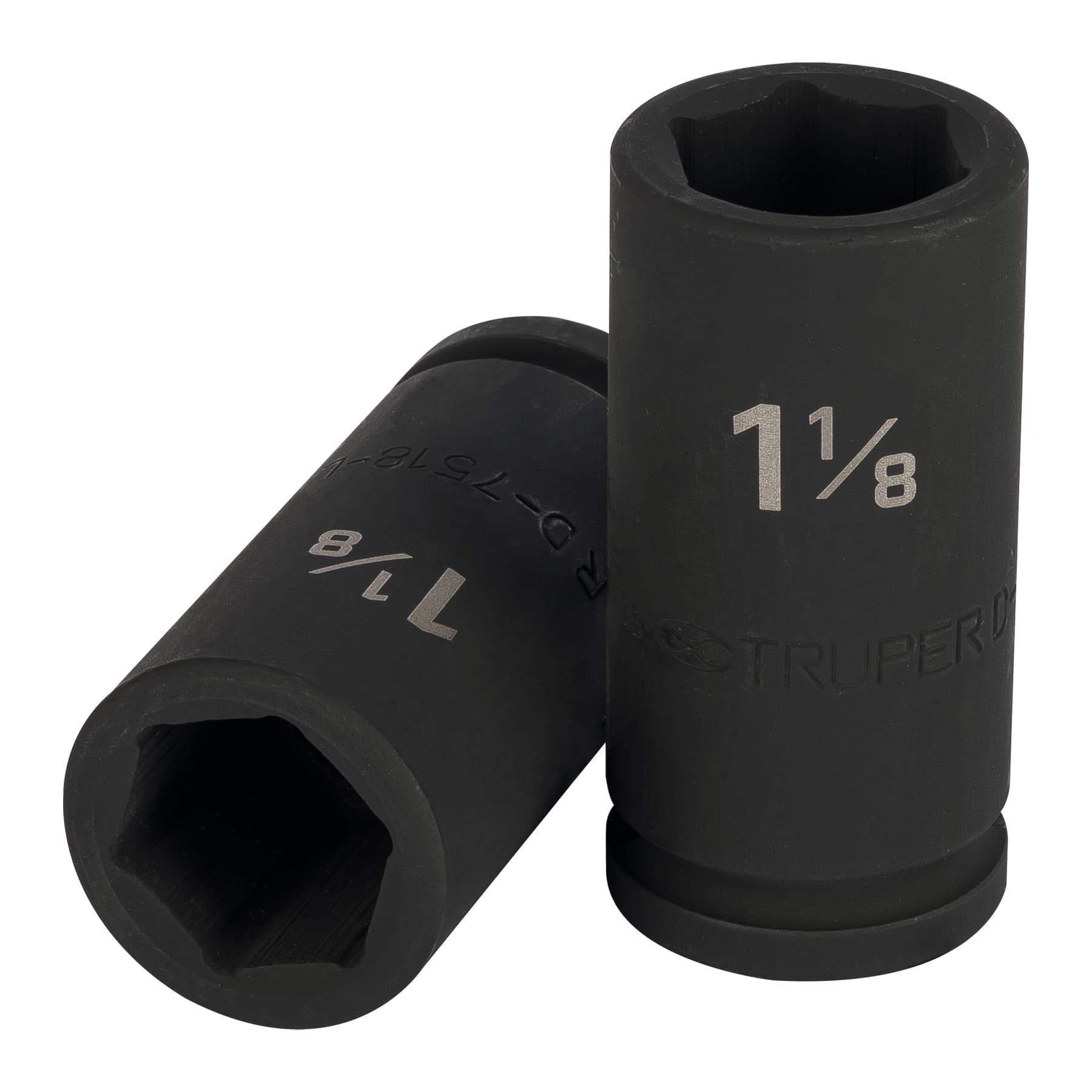 Dado largo de impacto de 1-1/8", 6 puntas, cuadro 3/4"