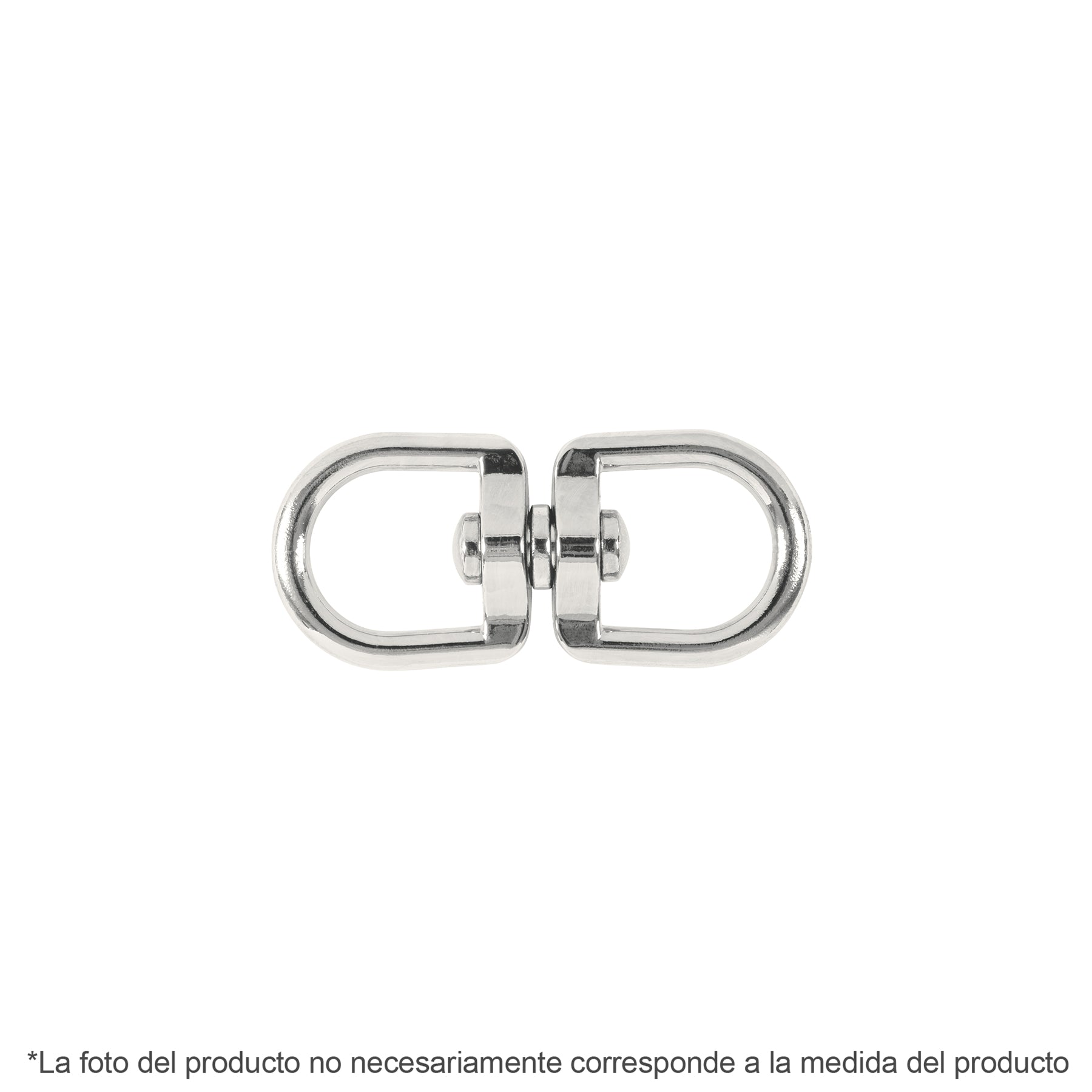 Destorcedor metálico de 1/8", Fiero