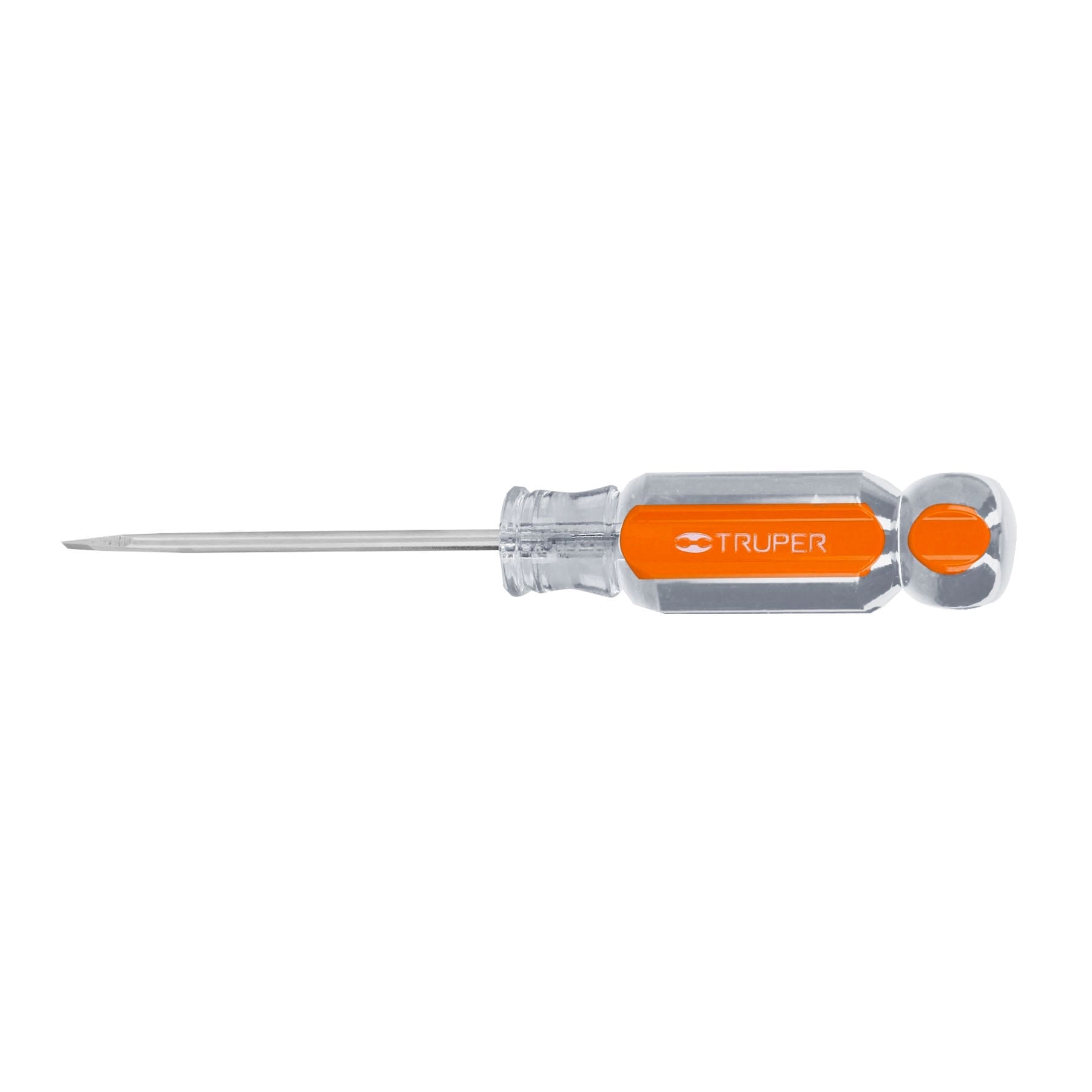 Desarmador cabinet 1/8" x 2-1/2" mango de acetato, Truper