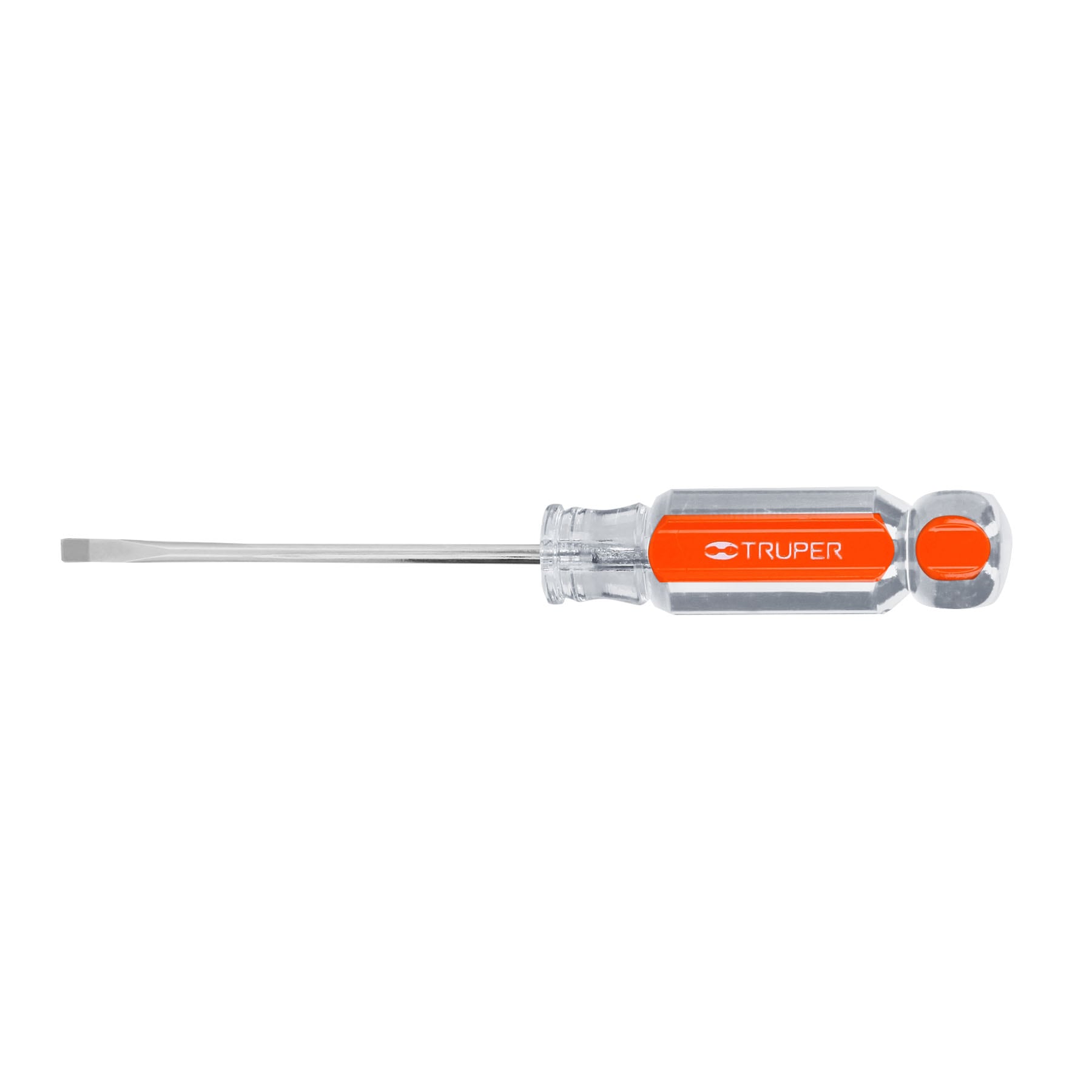 Desarmador cabinet 1/8" x 3" mango de acetato, Truper
