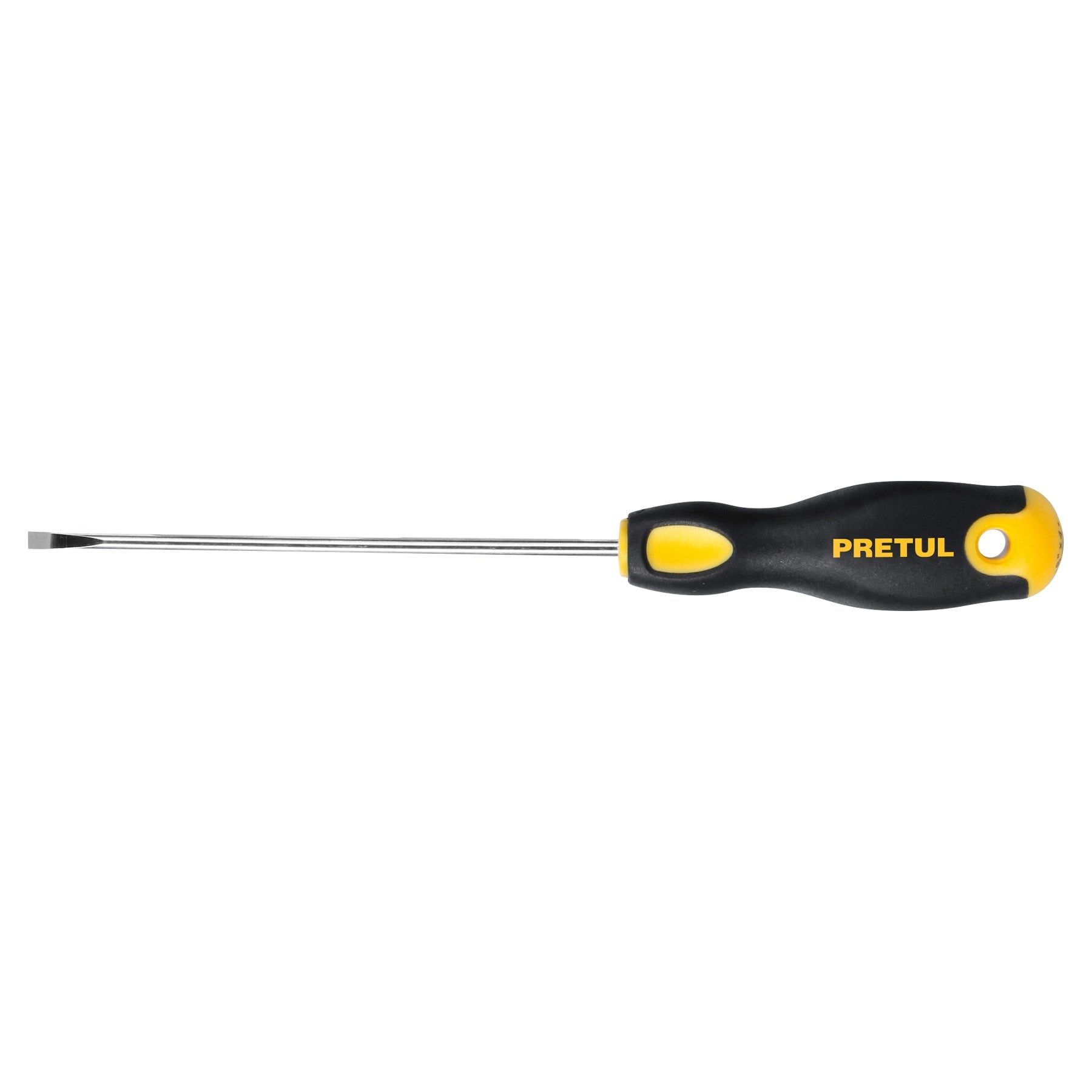 Desarmador cabinet 1/8 x 4" mango Comfort Grip, Pretul, DG-1/8X4BP, 21486