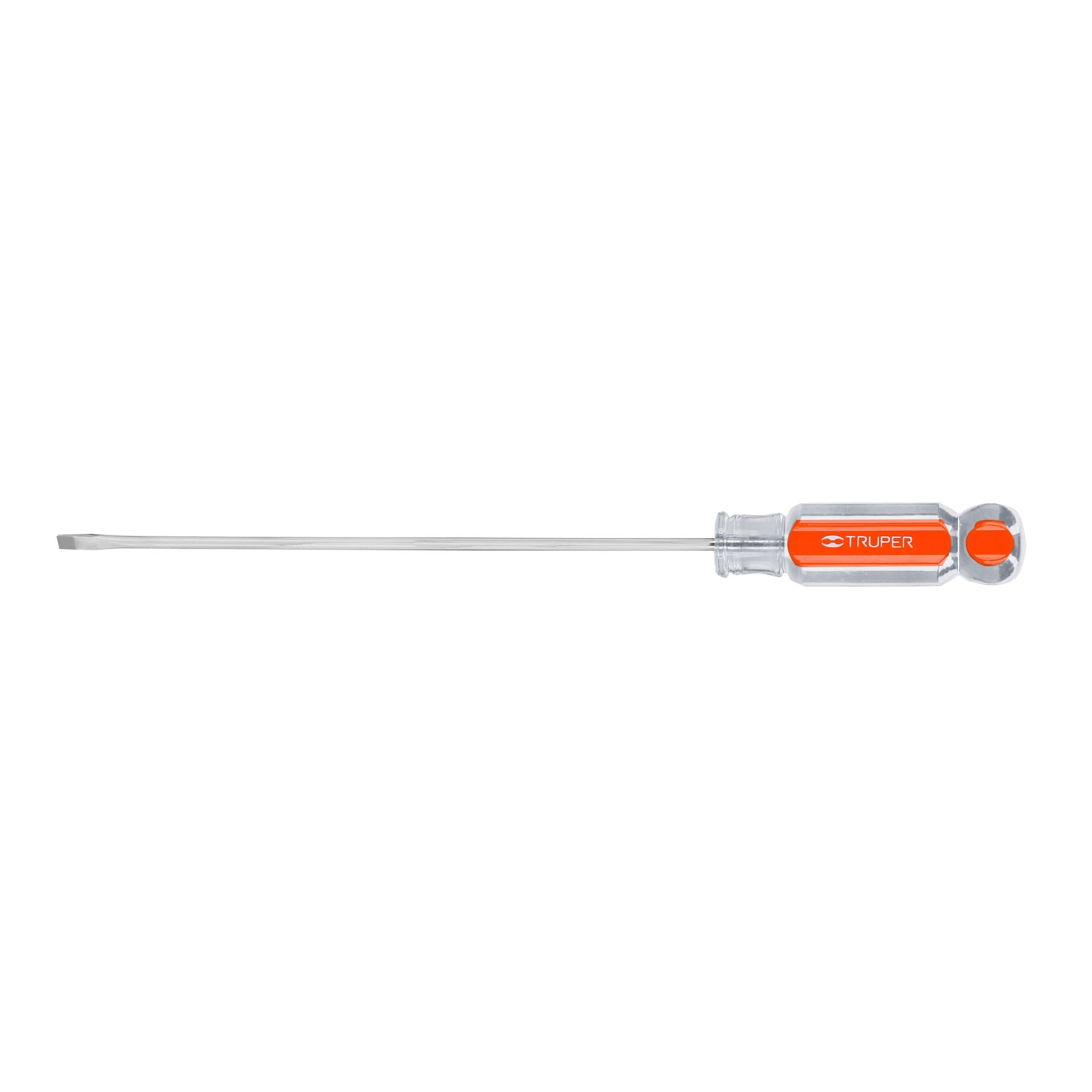 Desarmador cabinet 1/8" x 6" mango de acetato, Truper