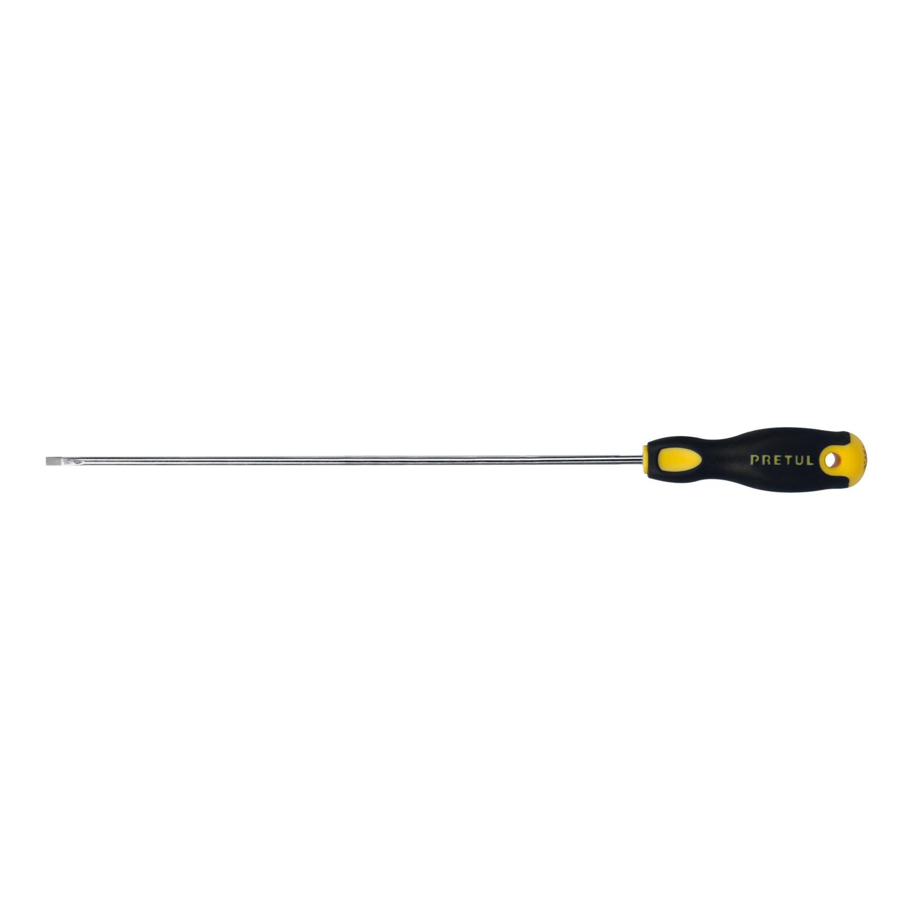 Desarmador cabinet 1/8 x 8" mango Comfort Grip, Pretul, DG-1/8X8BP, 21488