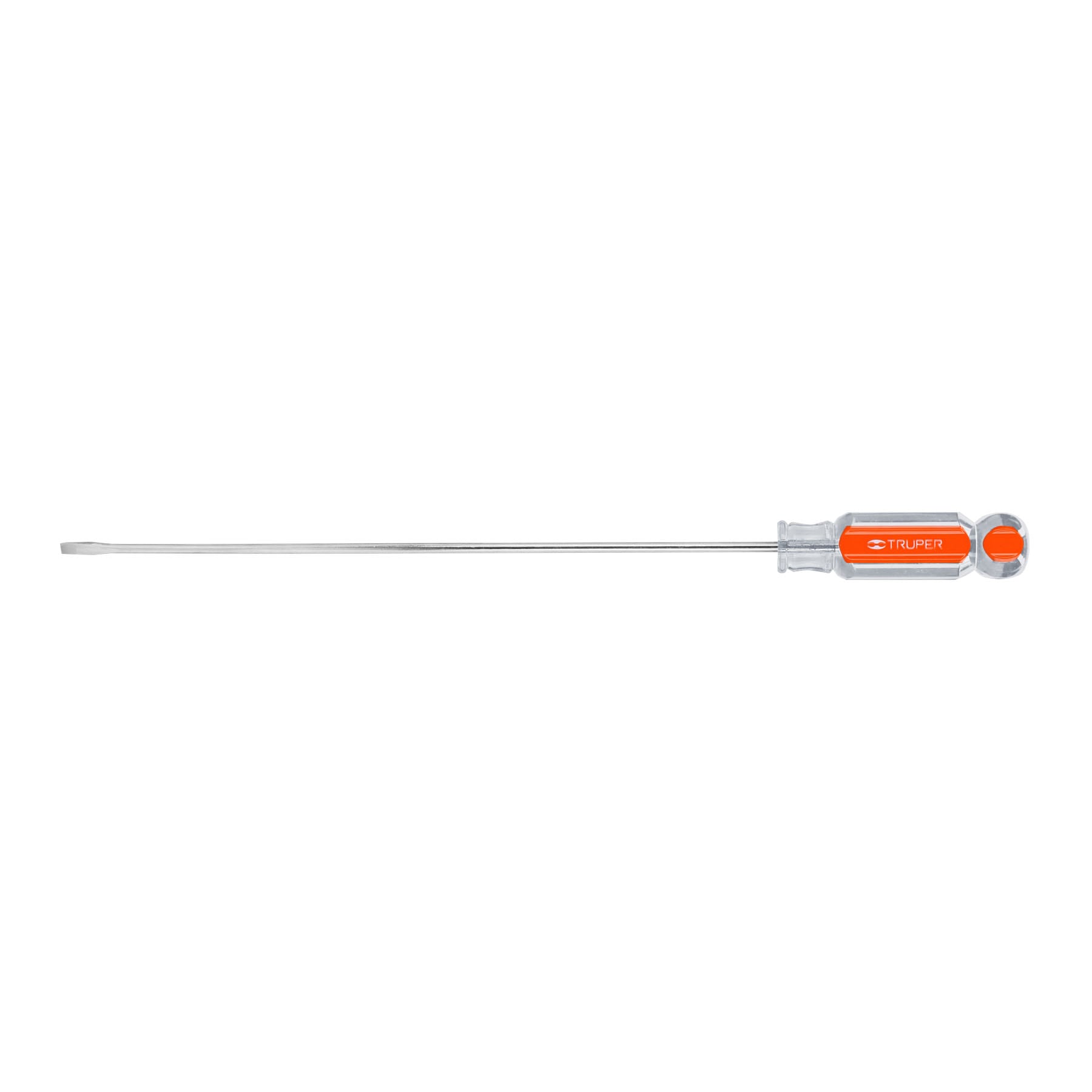 Desarmador cabinet 1/8" x 8" mango de acetato, Truper