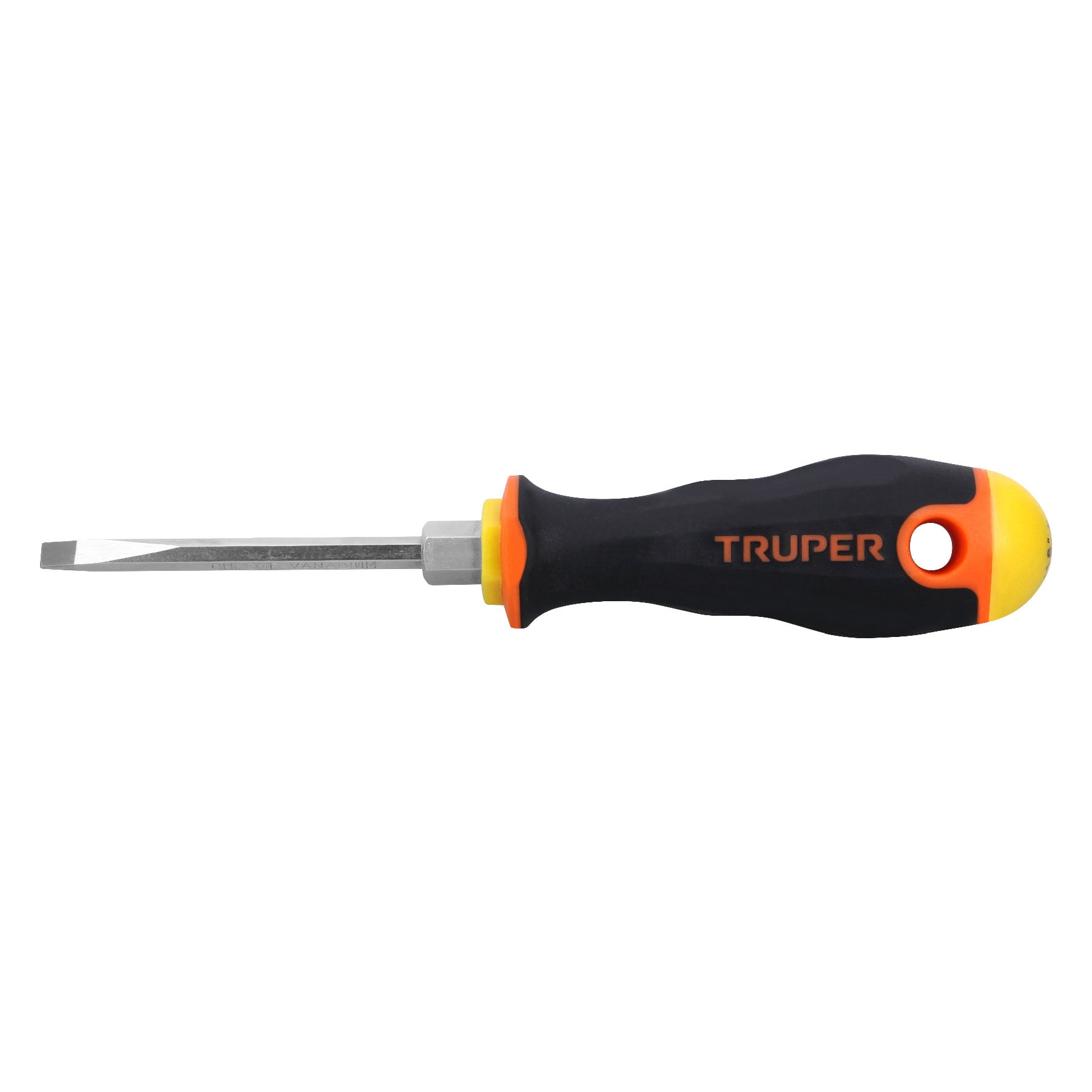 Desarmador cabinet 3/16 x 3" mango Comfort Grip, Truper