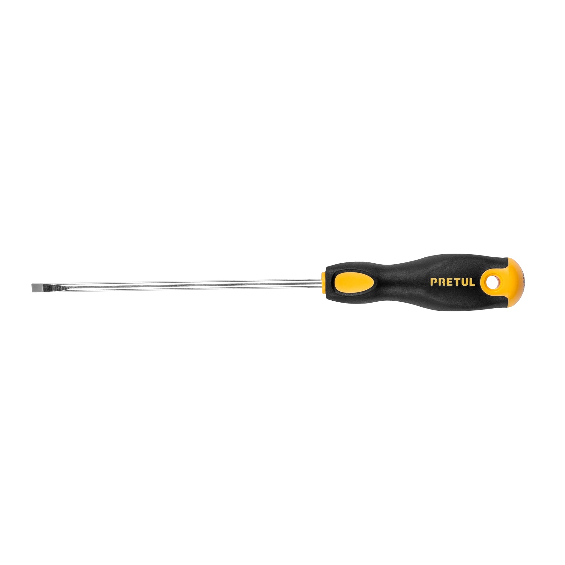 Desarmador cabinet 3/16 x 6" mango Comfort Grip, Pretul, DG-3/16X6BP, 21490