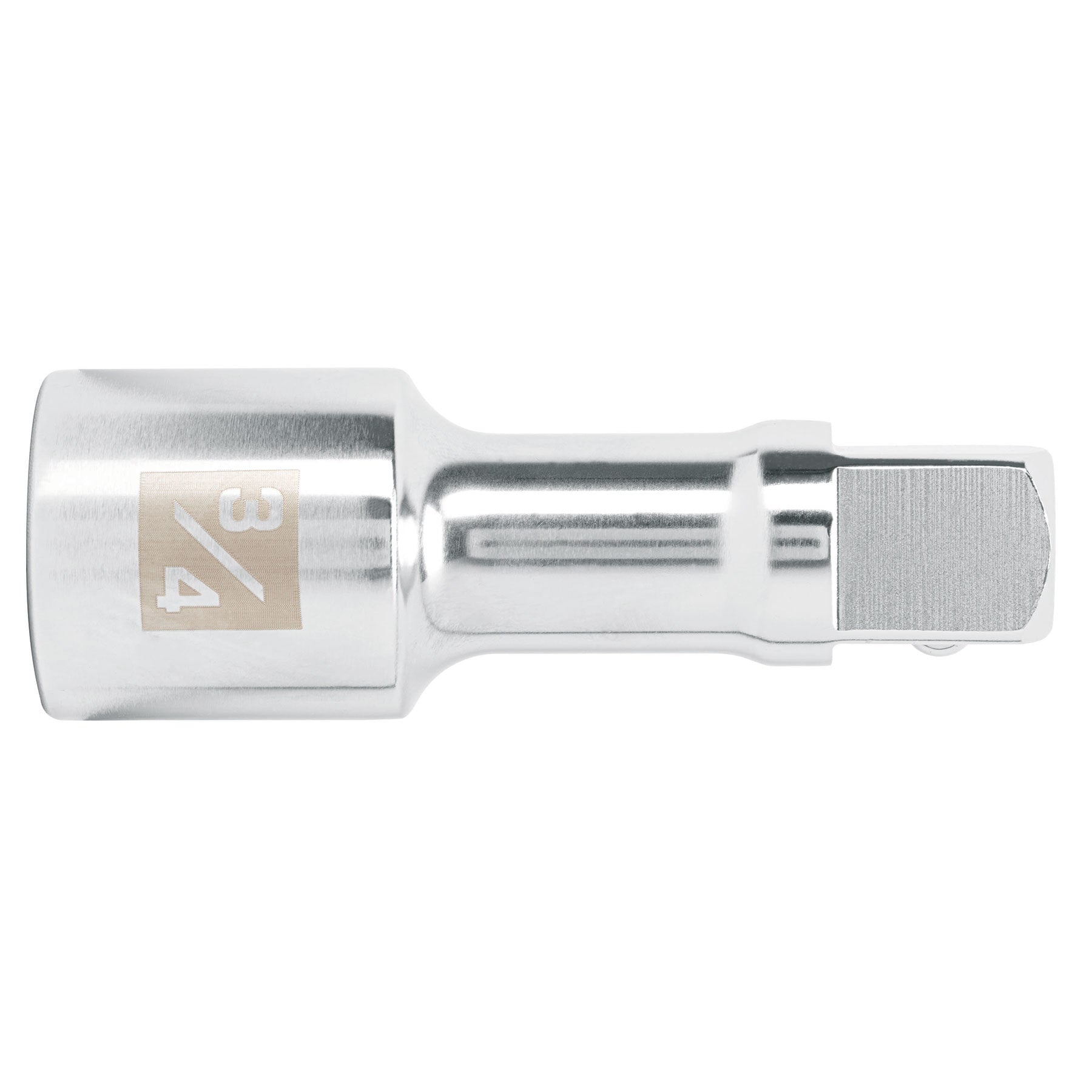 Extensión cuadro 3/4" para matraca, largo 4", Truper