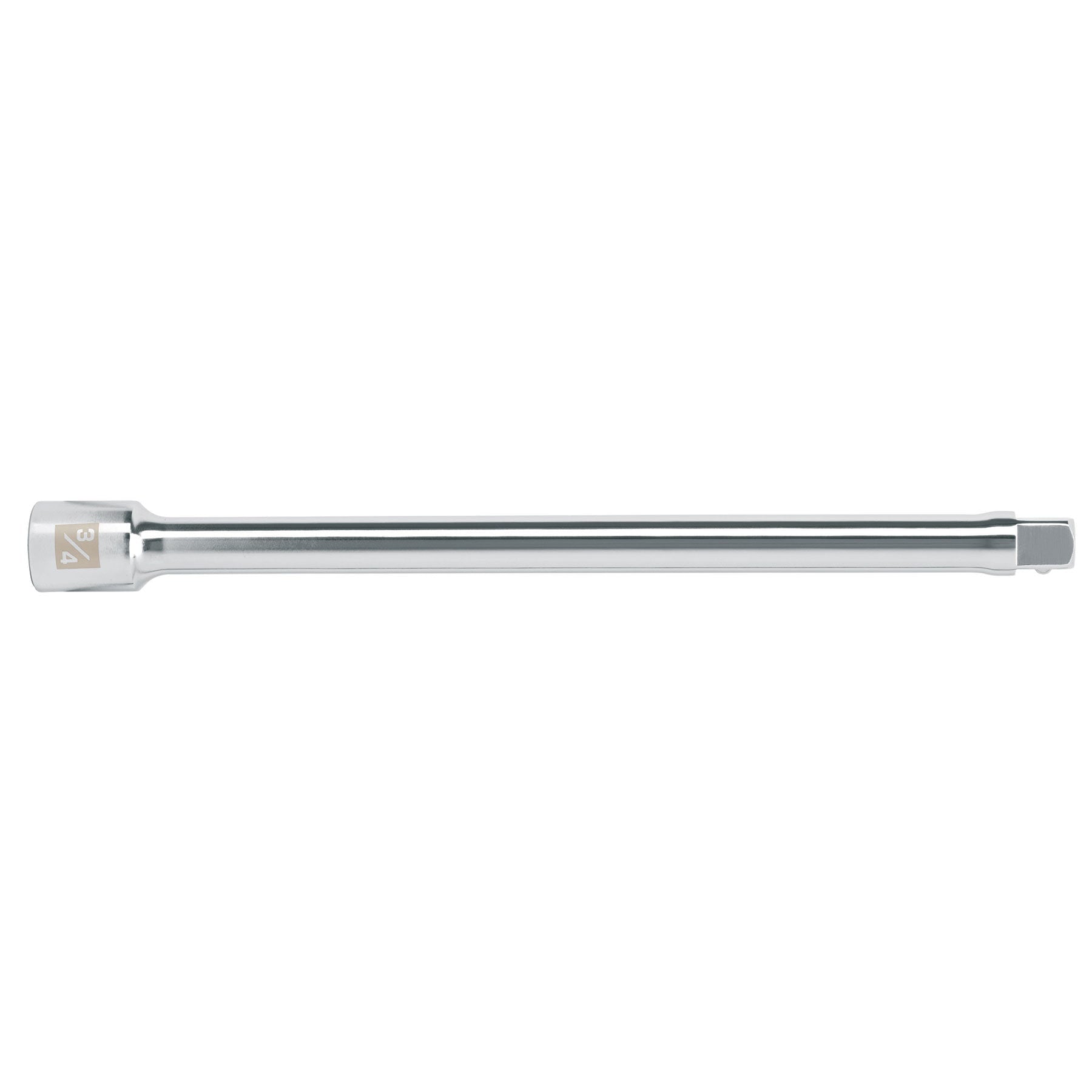 Extensión cuadro 3/4" para matraca, largo 16", Truper