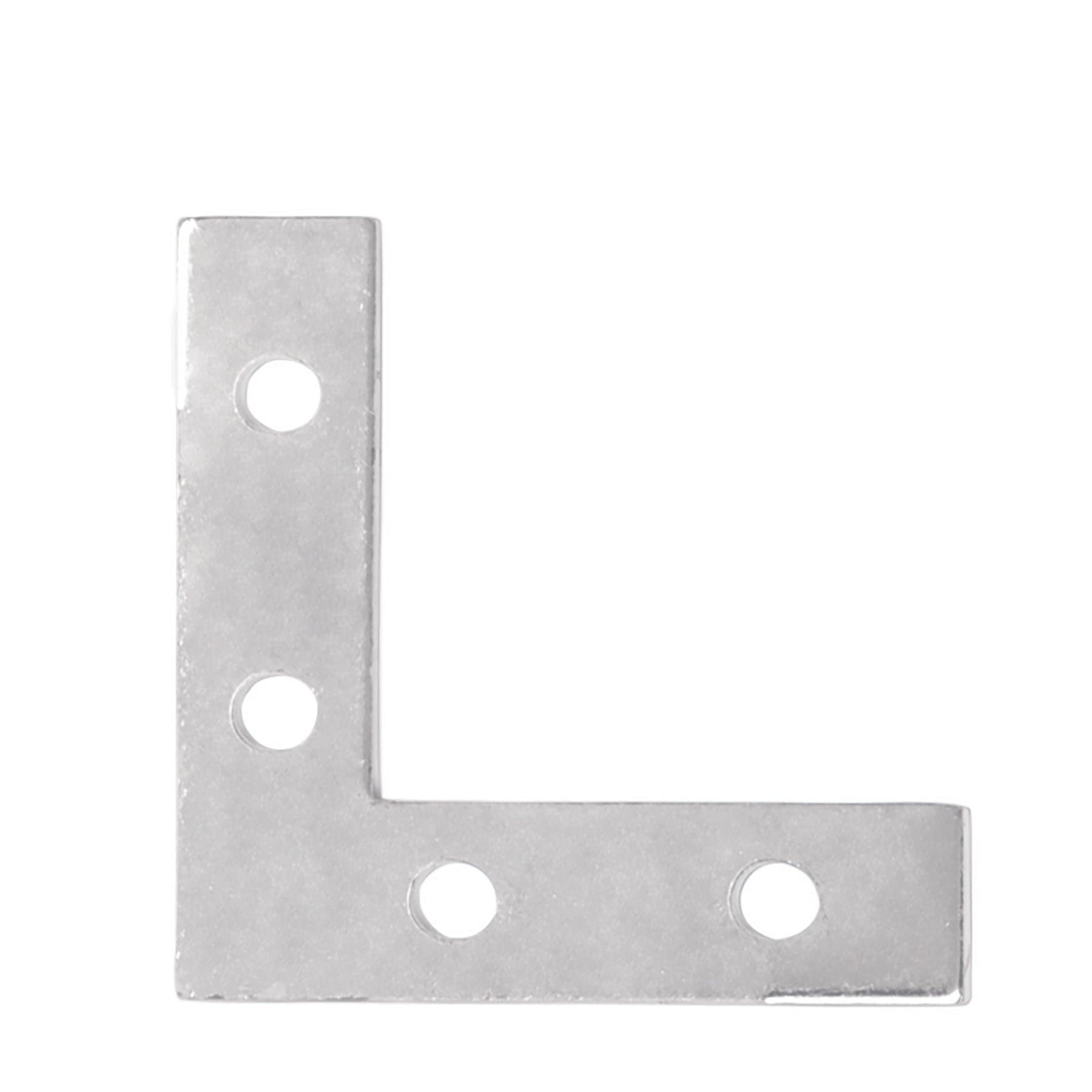 Bolsa con 24 escuadras planas cantoneras 2" x 2", Fiero