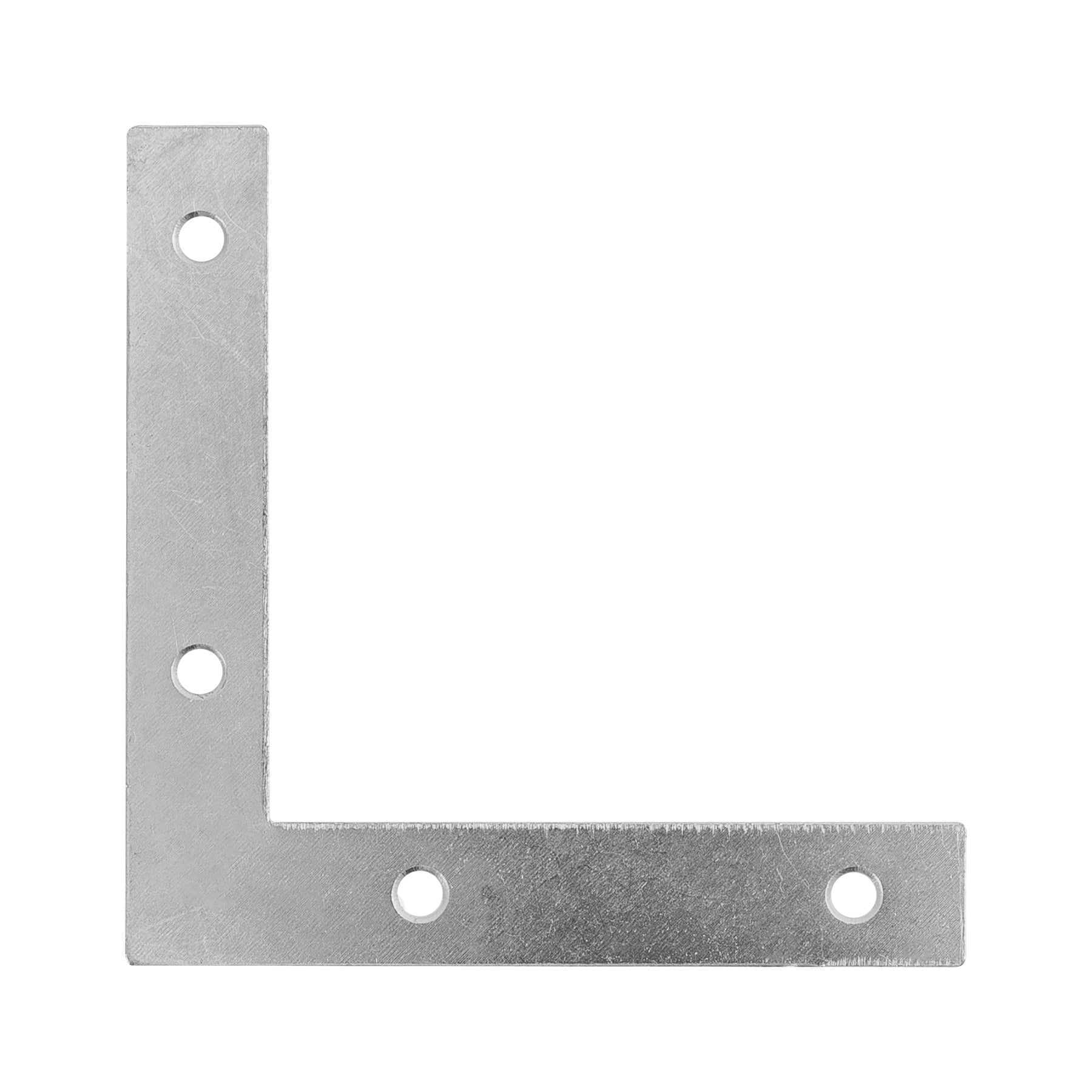 Bolsa con 24 escuadras planas cantoneras 3-1/2"x3-1/2", Fiero