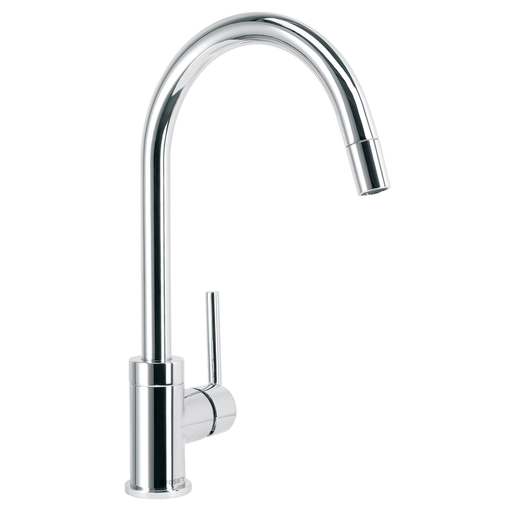 Monomando cromo nariz retráctil para fregadero, ELEMENT, Foset, ELF-82, 49914