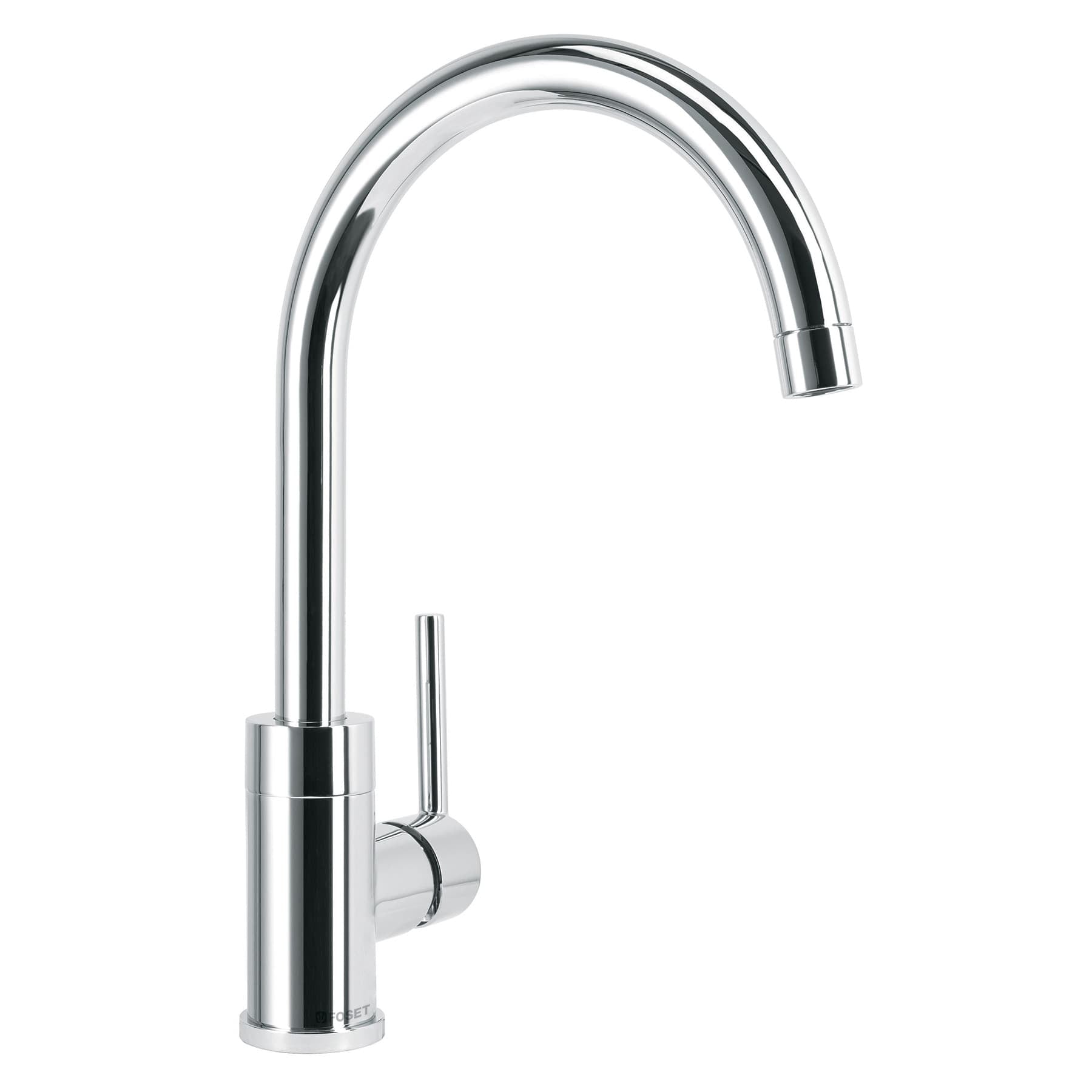 Monomando cromo cuello alto para fregadero ELEMENT, Foset, ELF-83, 49915