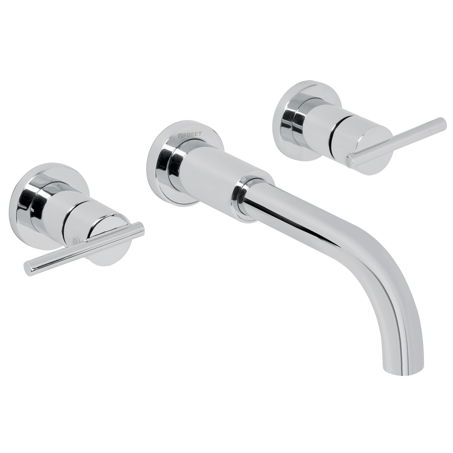 Mezcladora cromo de pared para lavabo ELEMENT, Foset, ELM-92, 49927