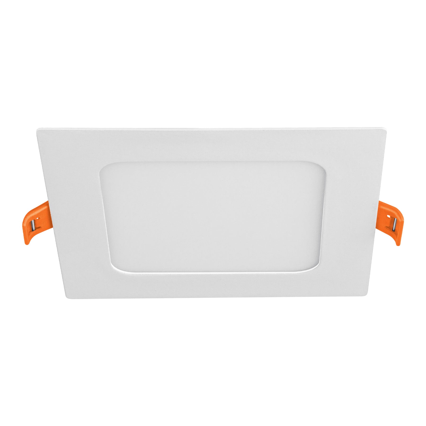 Luminario ultradelgado cuadrado para empotrar 6W, luz de día