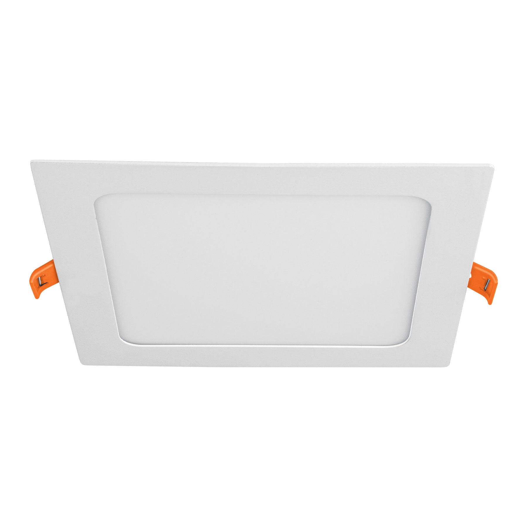 Luminario ultradelgado cuadrado para empotrar 12W, luz de día