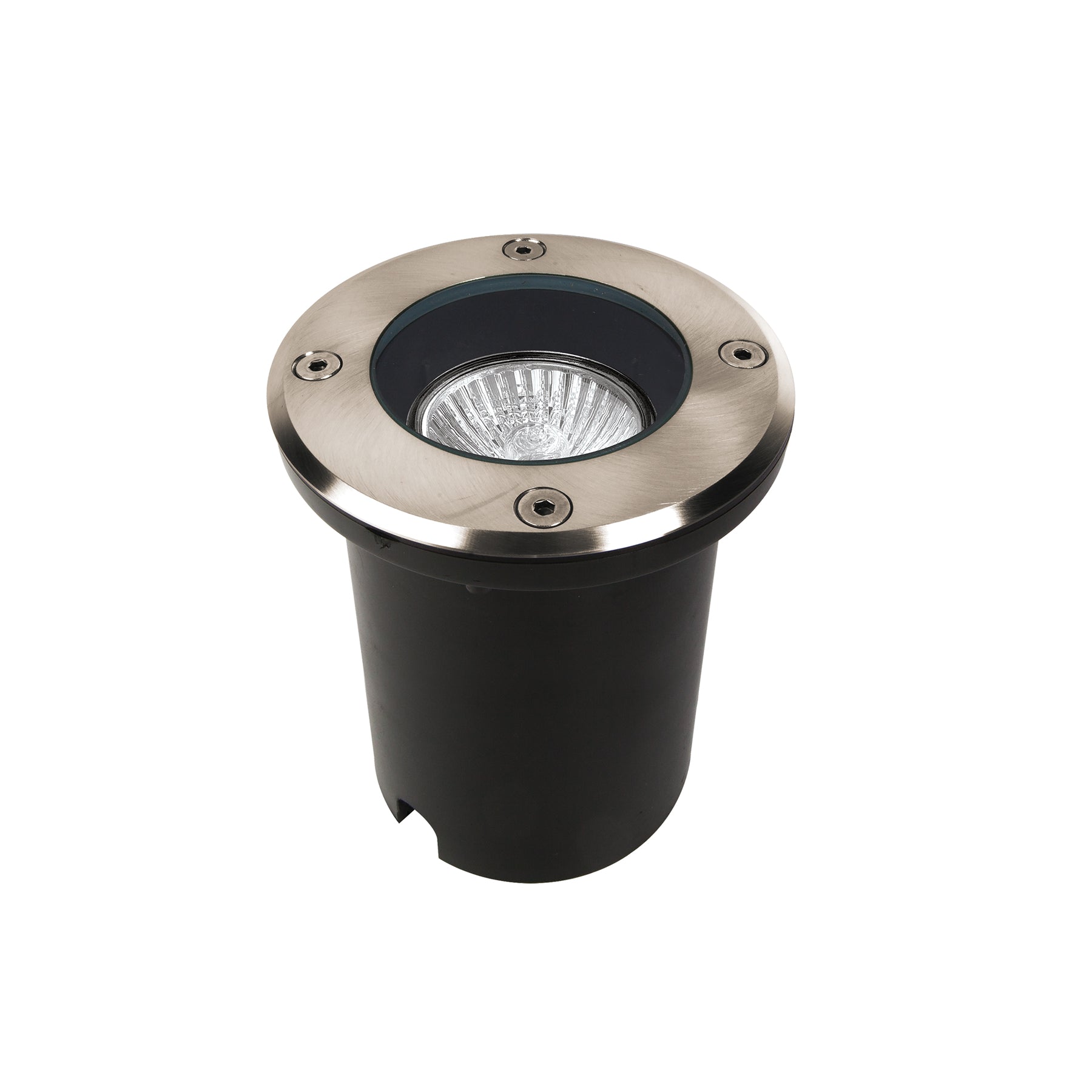 Luminario para exterior empotrado en piso para MR16 GU10, Volteck, EMP-701S, 47394