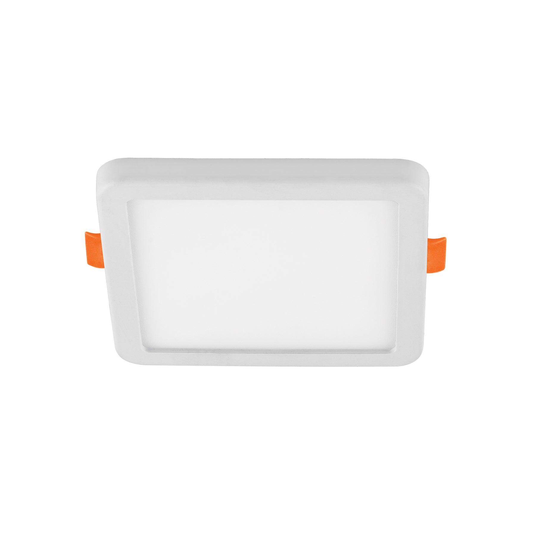 Luminario LED empotrable ajustable 6 W, cuadrado, luz de día