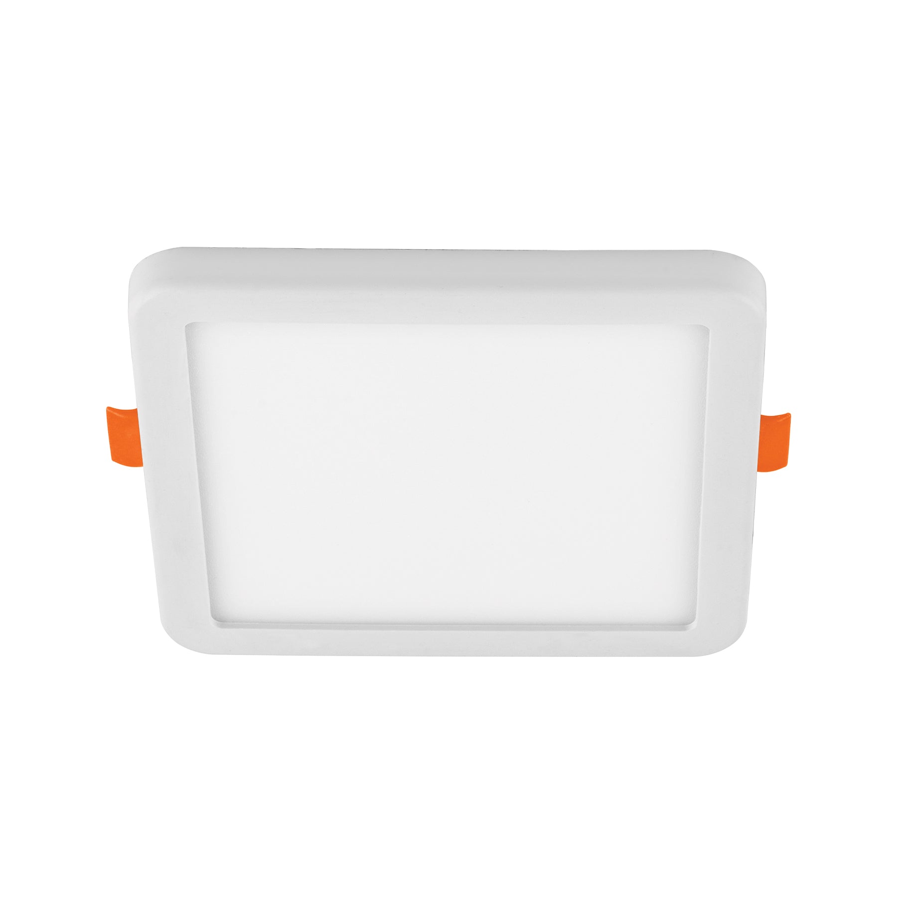Luminario LED empotrable ajustable 8 W, cuadrado, luz de día