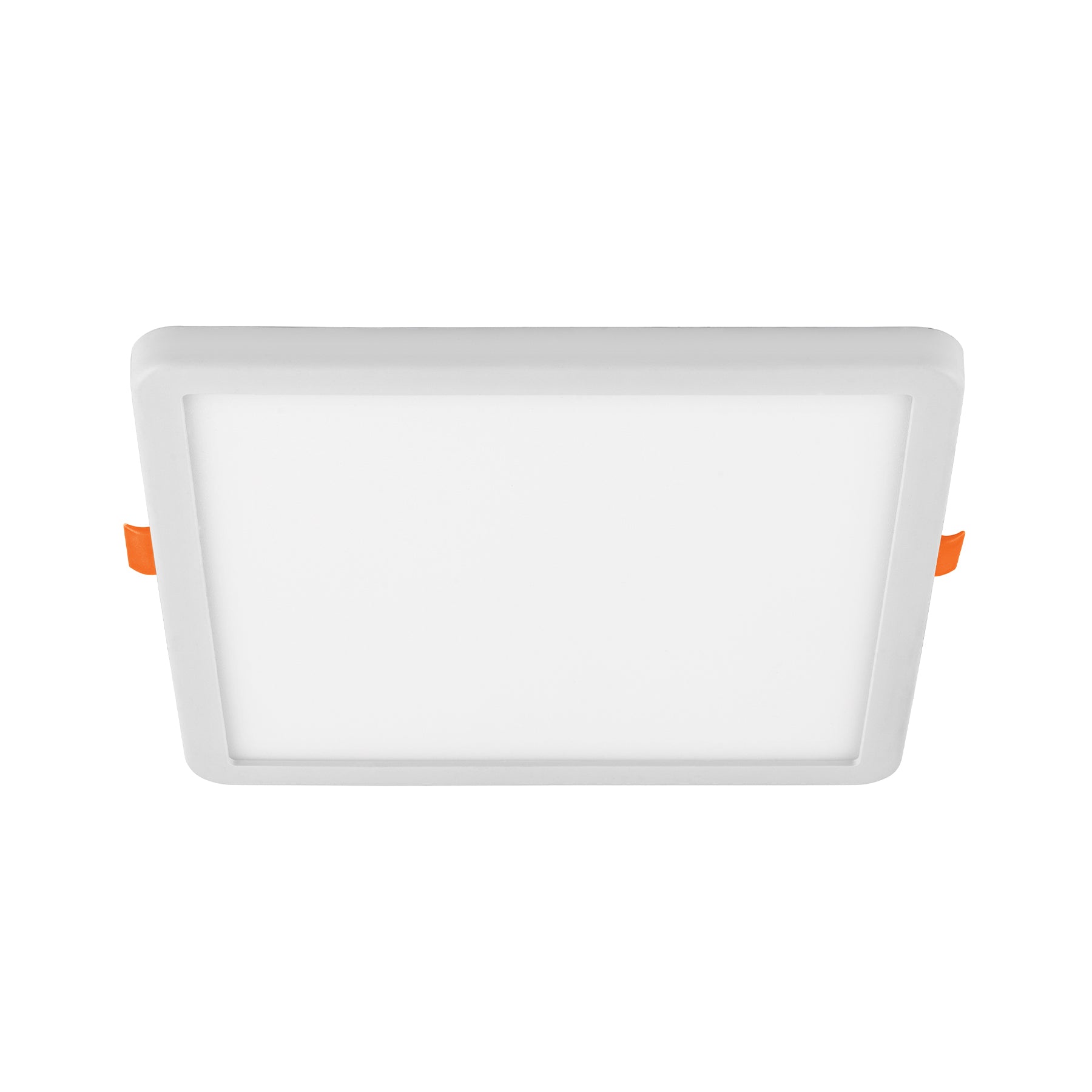 Luminario LED empotrable ajustable 15 W, cuadrado luz de día