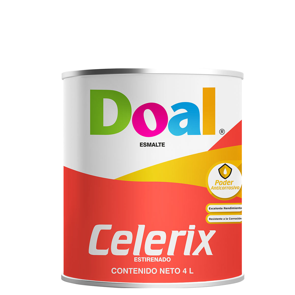 Esmalte Celerix 2507 Rojo Cereza 4 L (202500705)