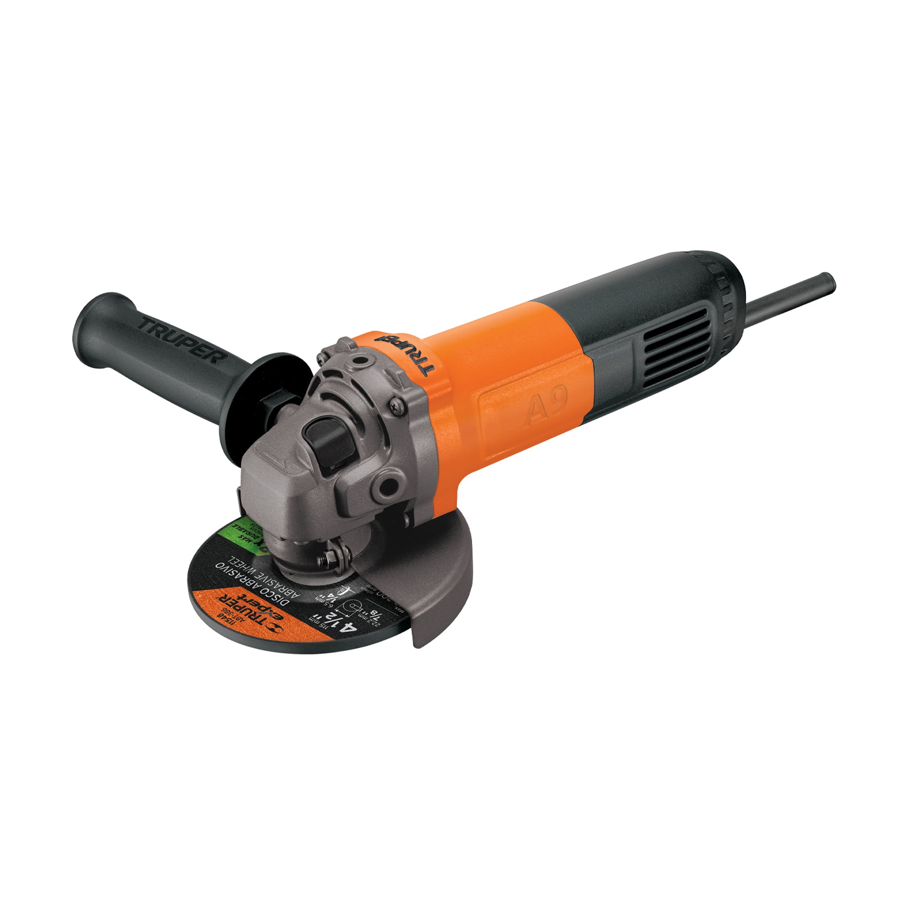 Esmeriladora angular 4-1/2", 800W, Truper PRO
