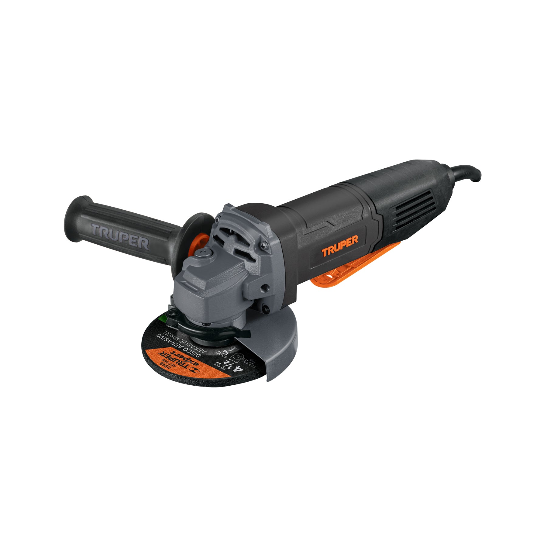 Esmeriladora 4-1/2", 850 W, int. paleta, Truper industrial