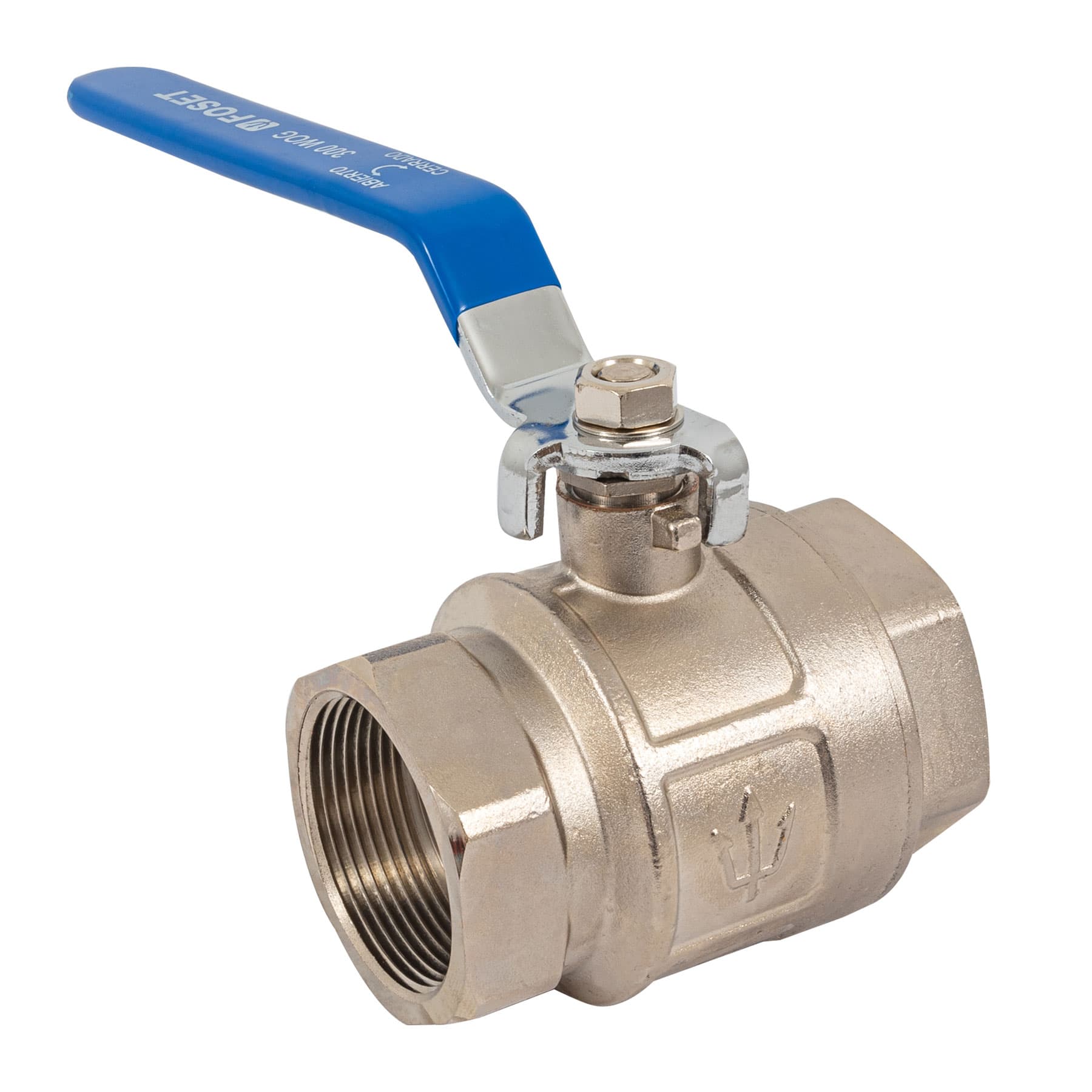 Válvula de esfera de latón, roscable 2-1/2", Foset