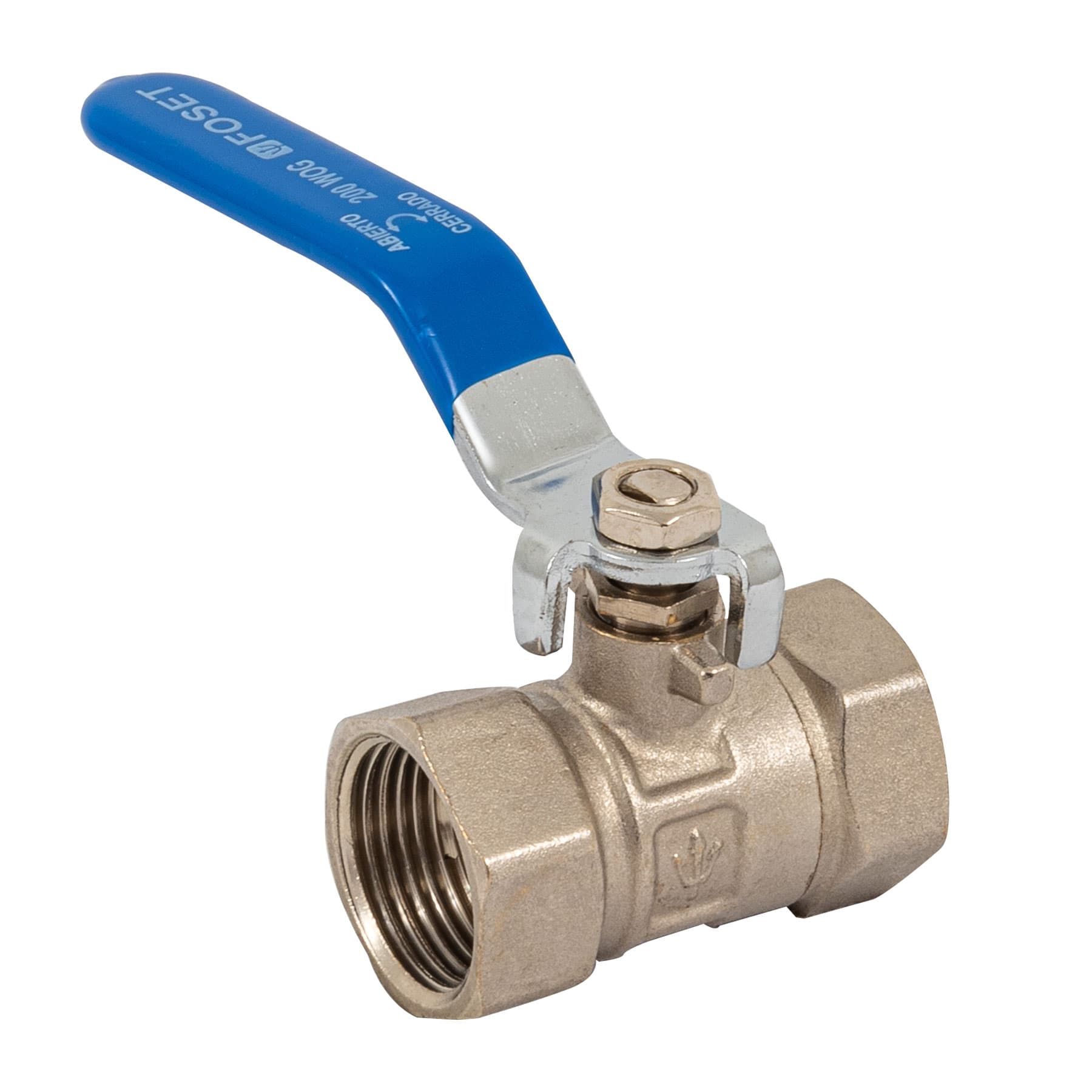 Válvula de esfera de latón, roscable 3/4", Foset