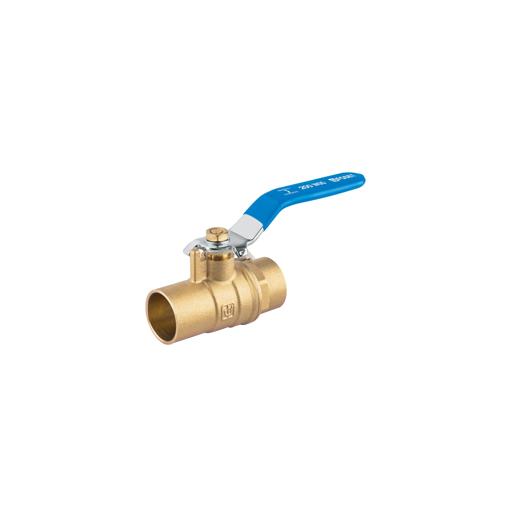 Válvula de esfera de latón, soldable 3/4", Foset, ESSO-3/4, 49007