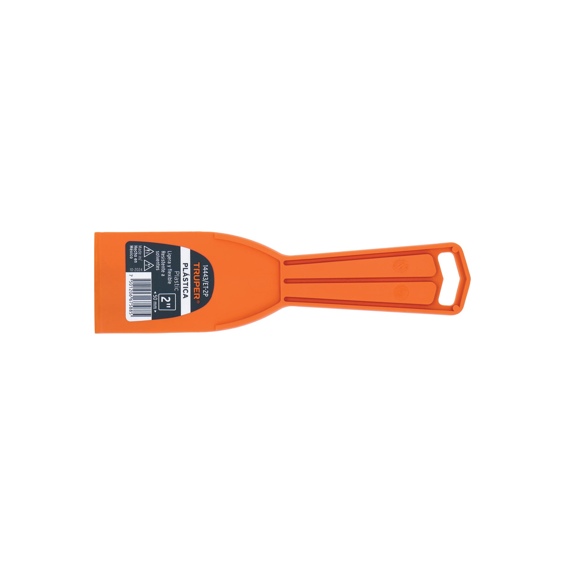 Espátula plástica de 2", Truper