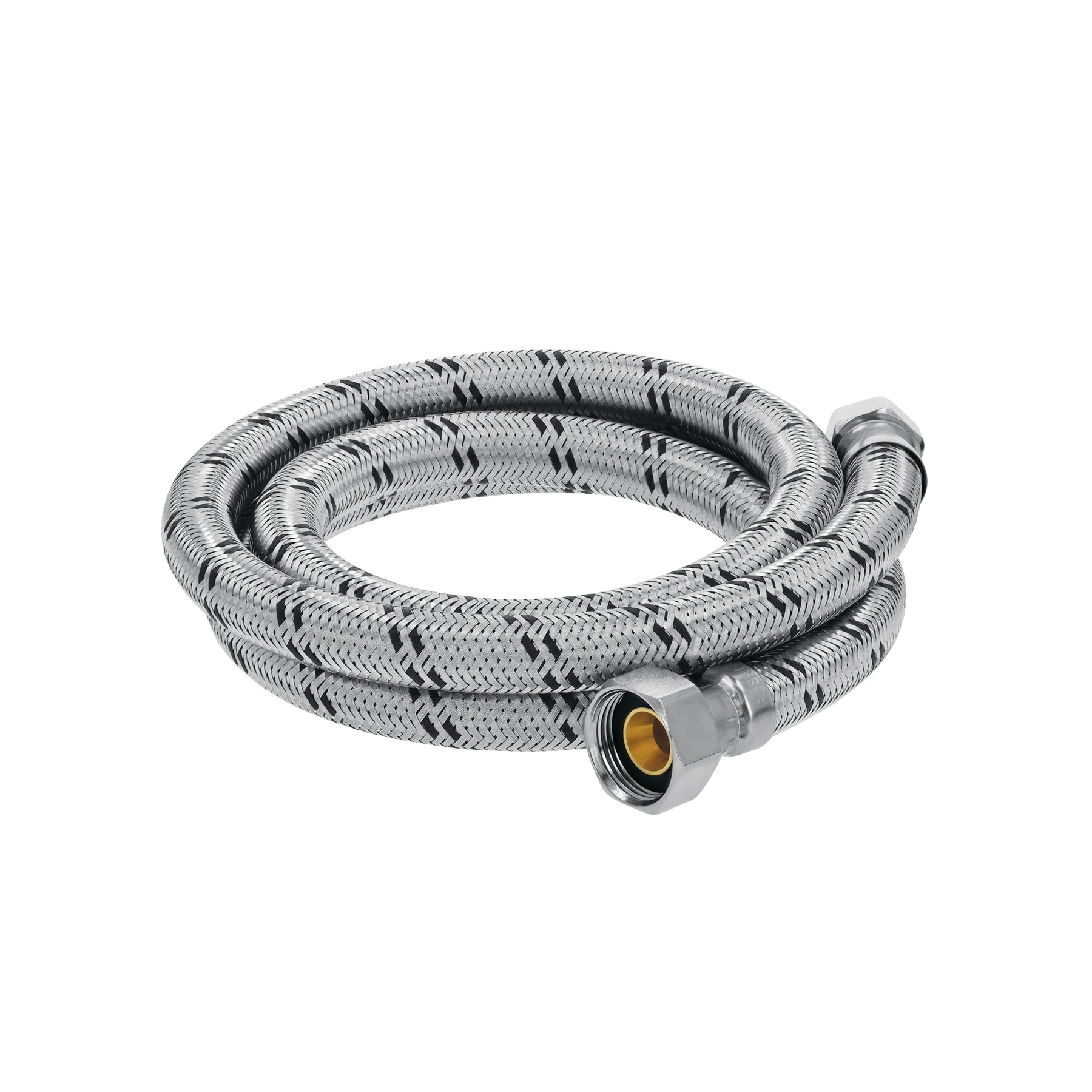 Manguera para boiler, acero inoxidable . 1/2"H x 3/4"H, 150 cm, Foset, FBO-12150X, 47426