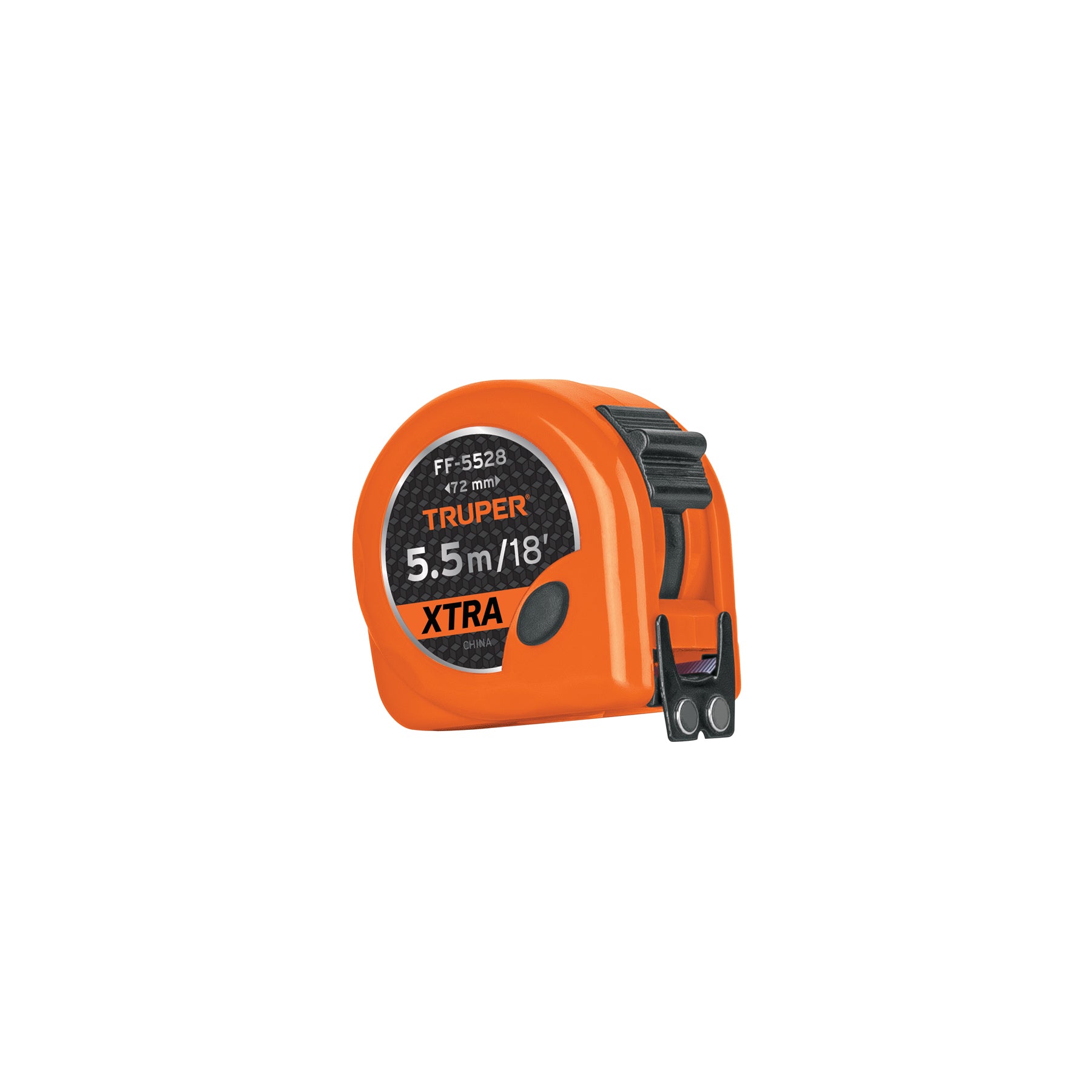 Flexómetro XTRA 5.5 m cinta extra ancha 28 mm, Truper