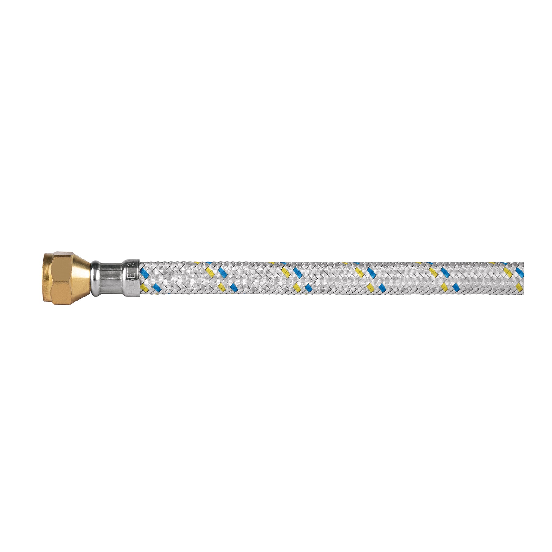 Manguera para gas, aluminio, 3/8" x 3/8", 100 cm, Foset