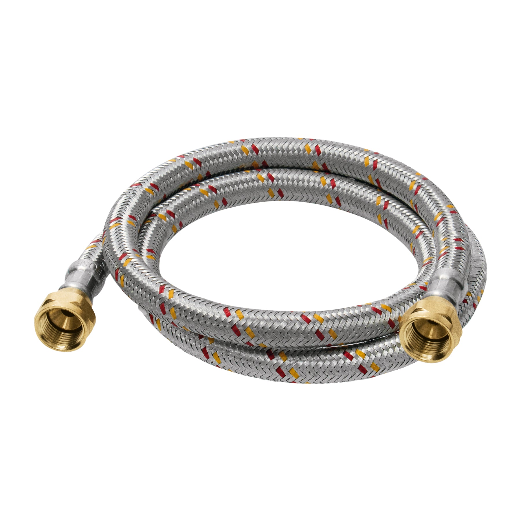 Manguera para gas, aluminio, 3/8", 100 cm, Foset Basic